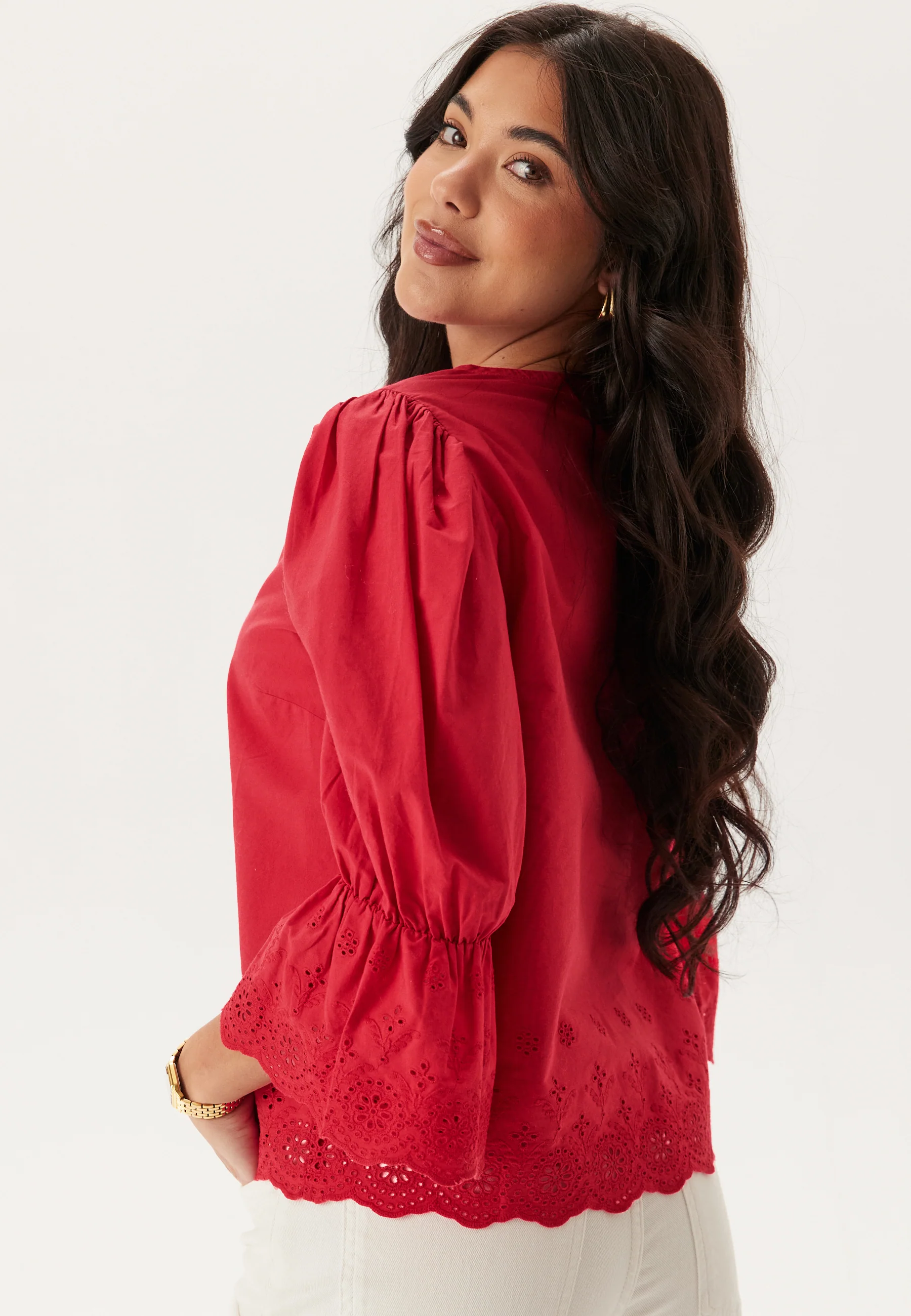 Broderie Anglaise Blouse - Image 2