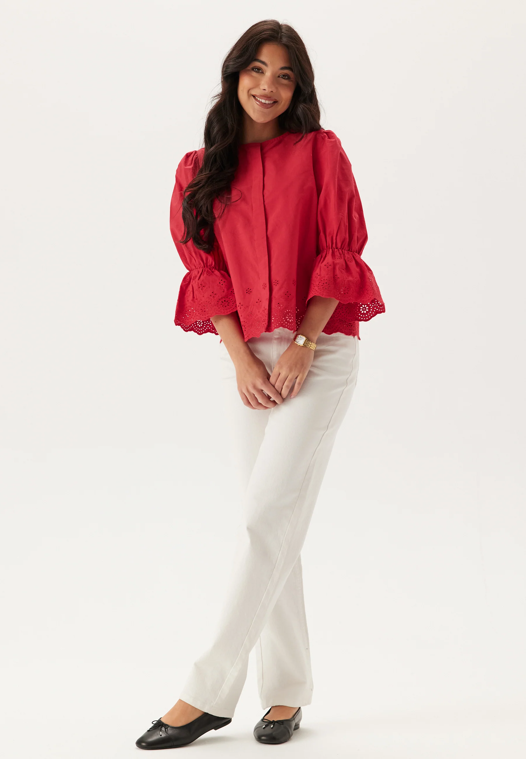 Broderie Anglaise Blouse - Image 3