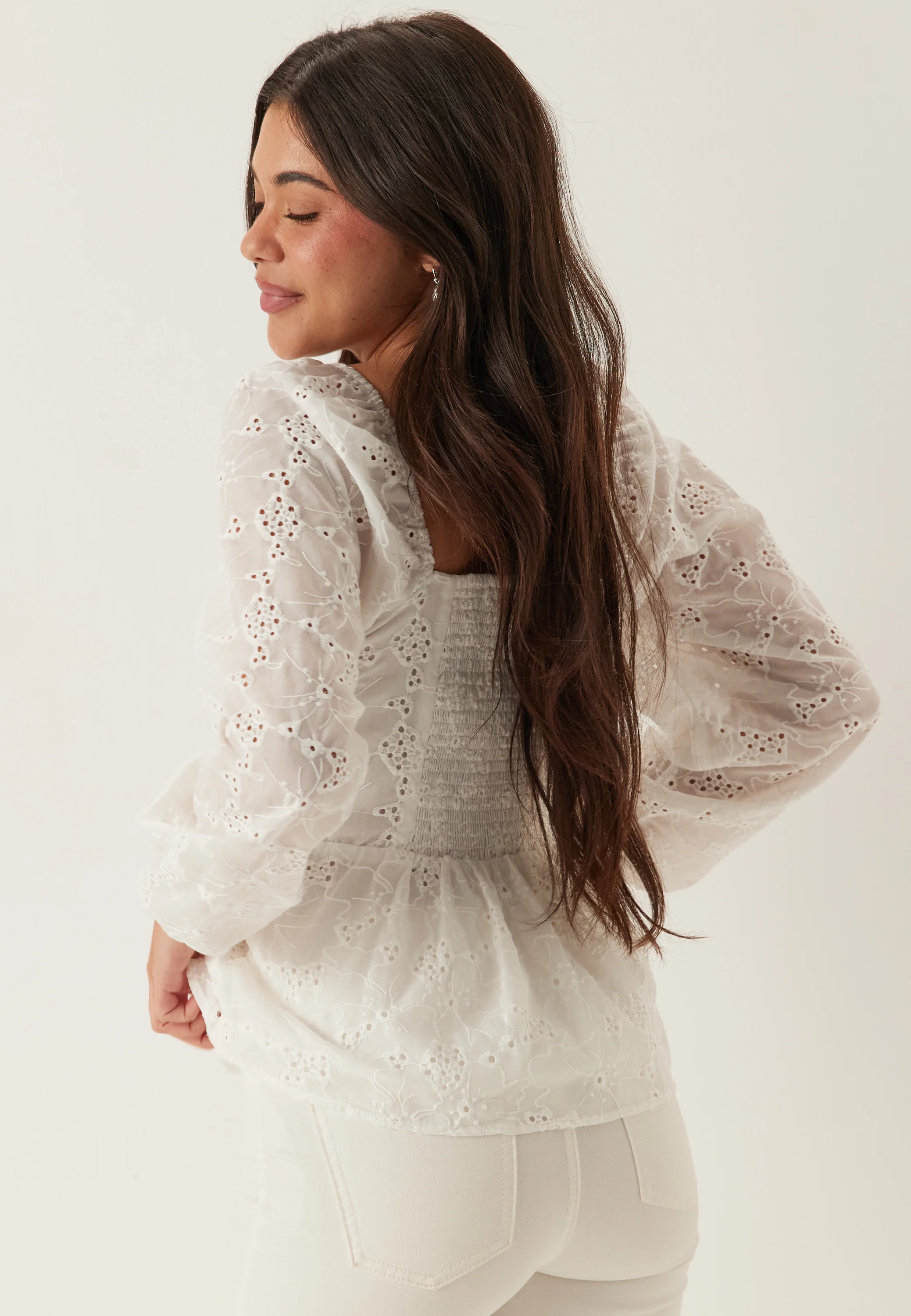 Broderie Anglaise Blouse - Image 2