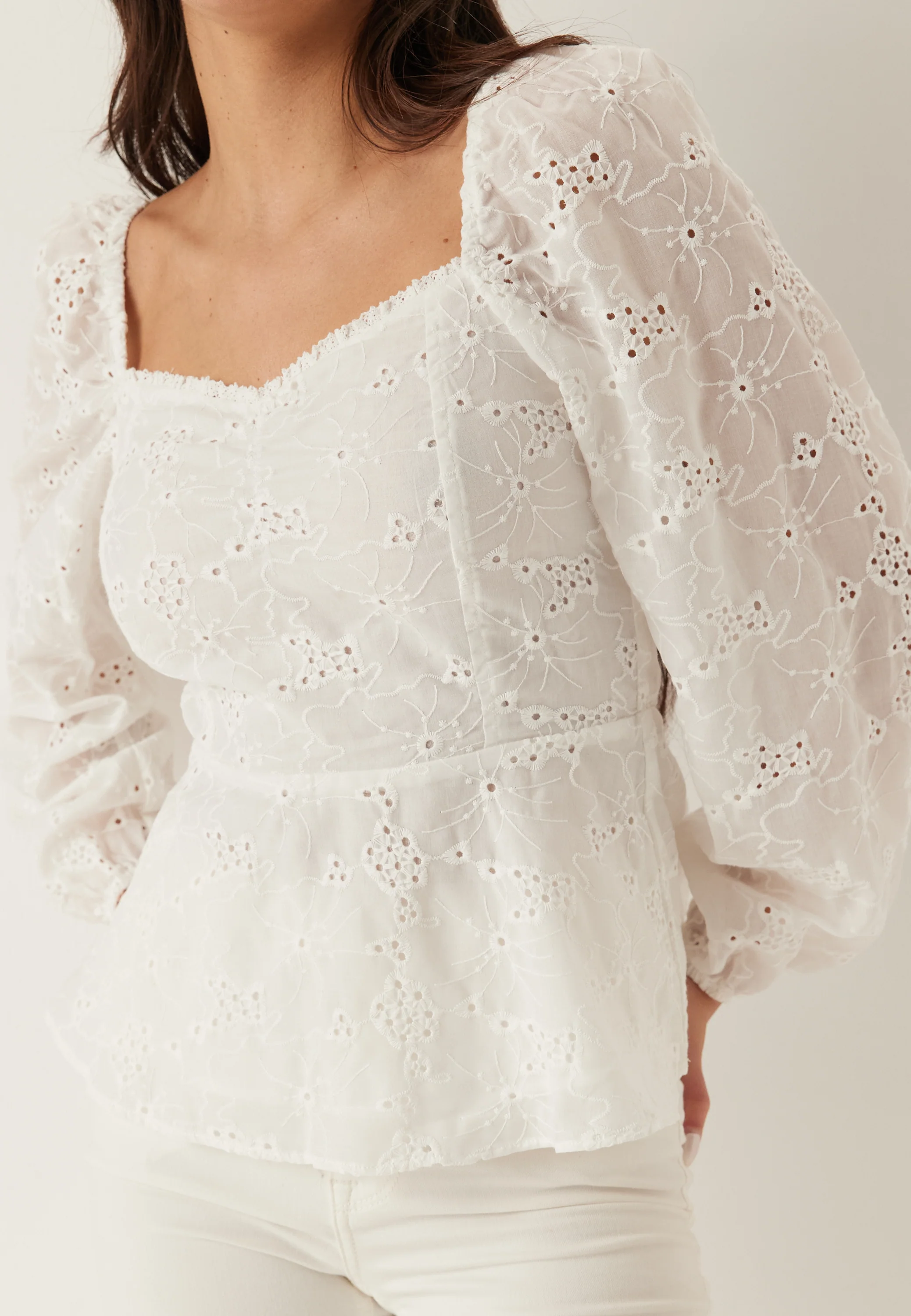 Broderie Anglaise Blouse - Image 3