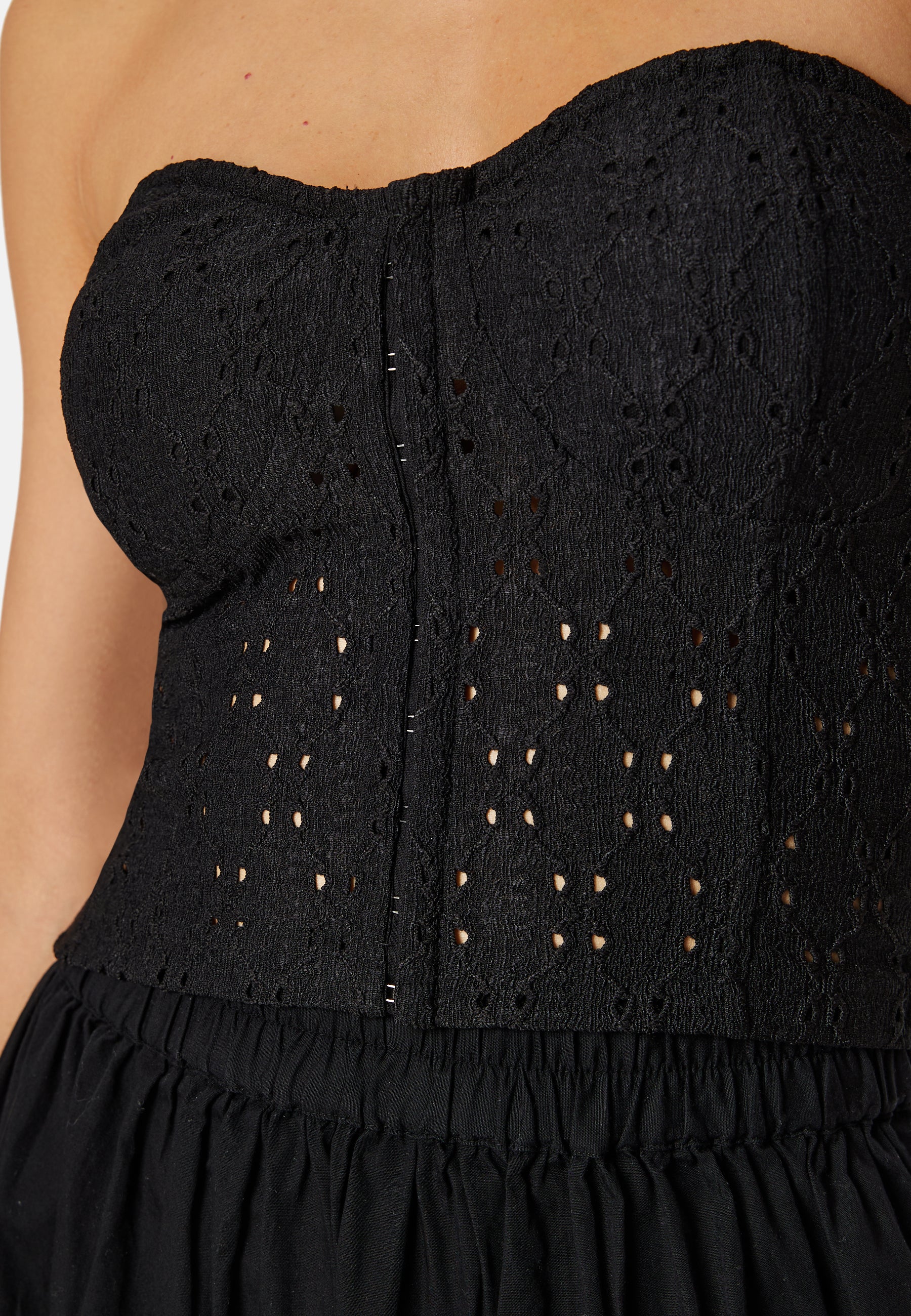 Broderie Anglaise Bustier Top - Image 5