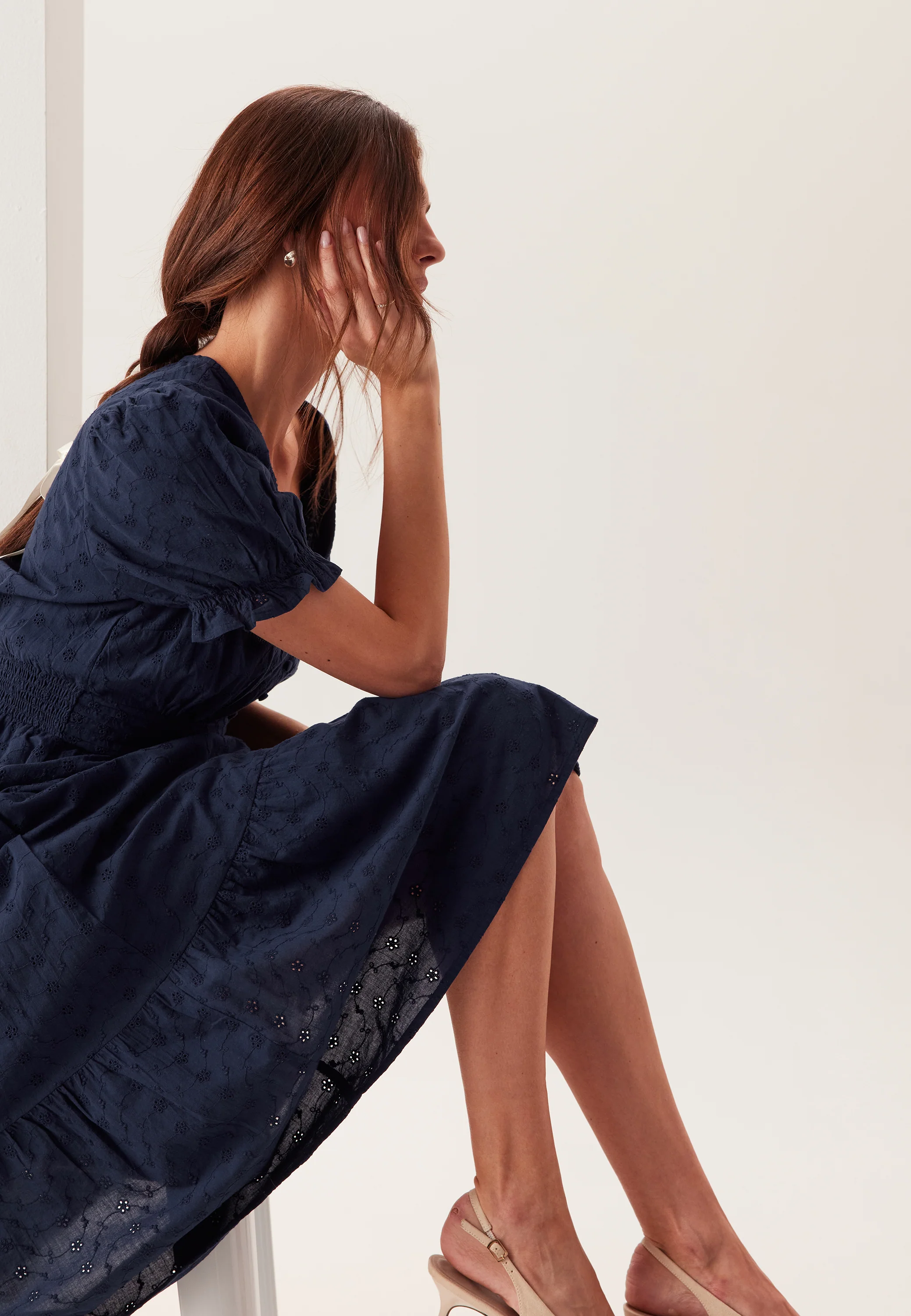 Broderie Anglaise Dress - Image 5