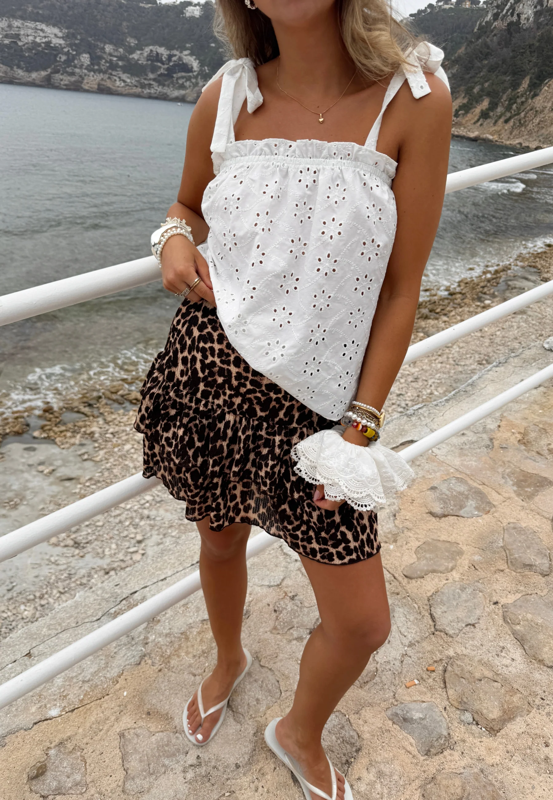 Broderie Anglaise Singlet