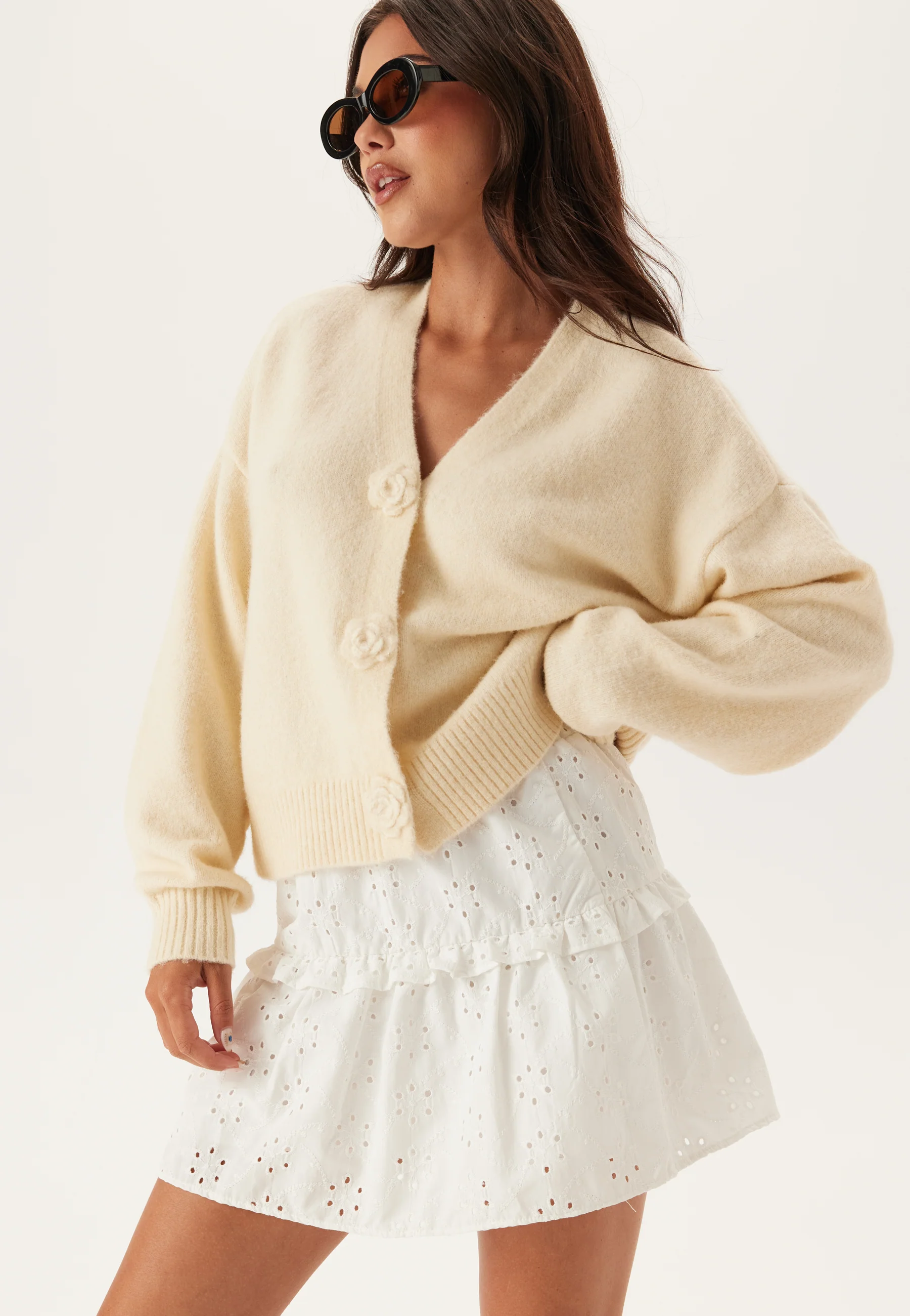 Broderie Anglaise Skirt - Image 2