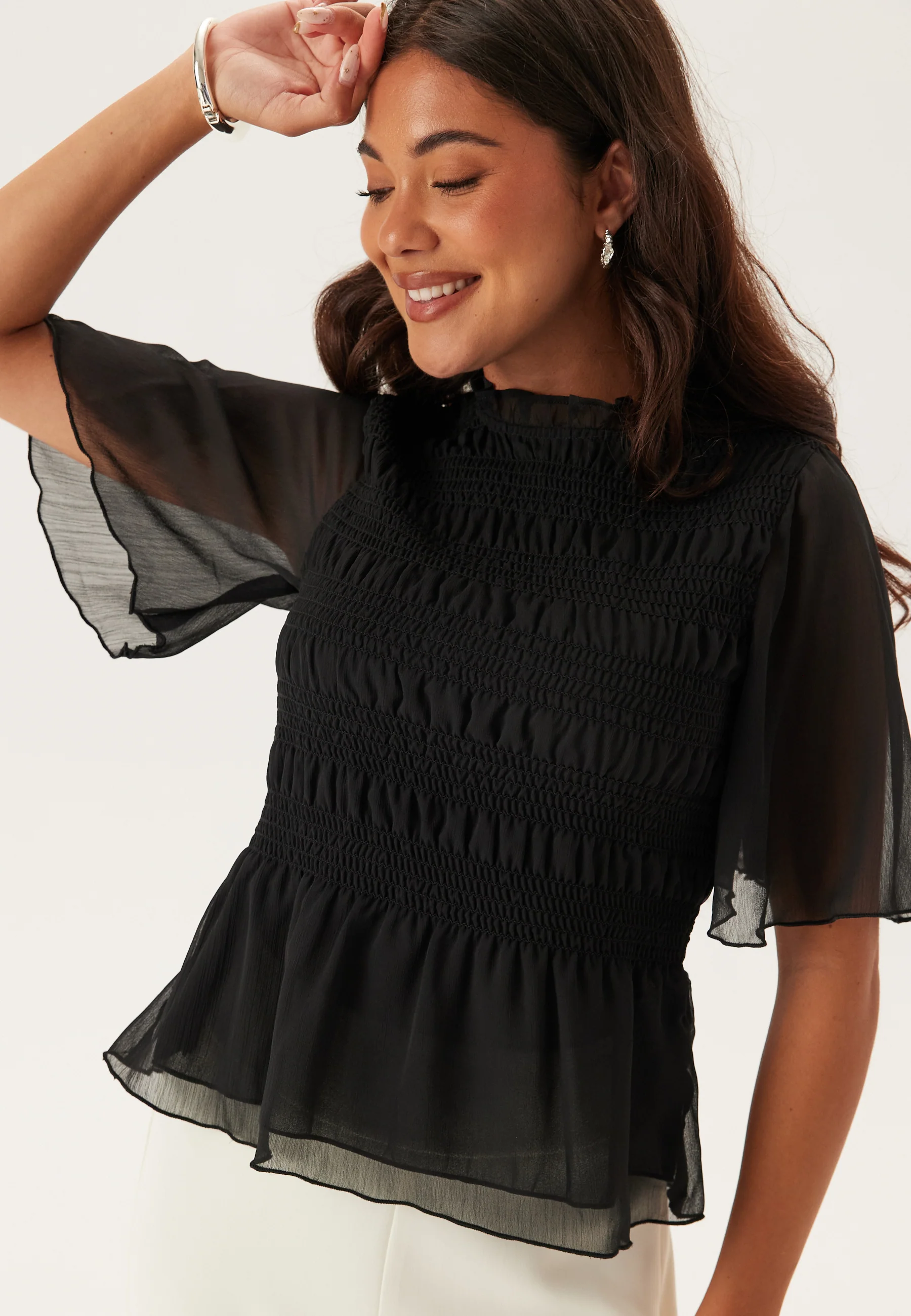 Butterfly Sleeve Blouse