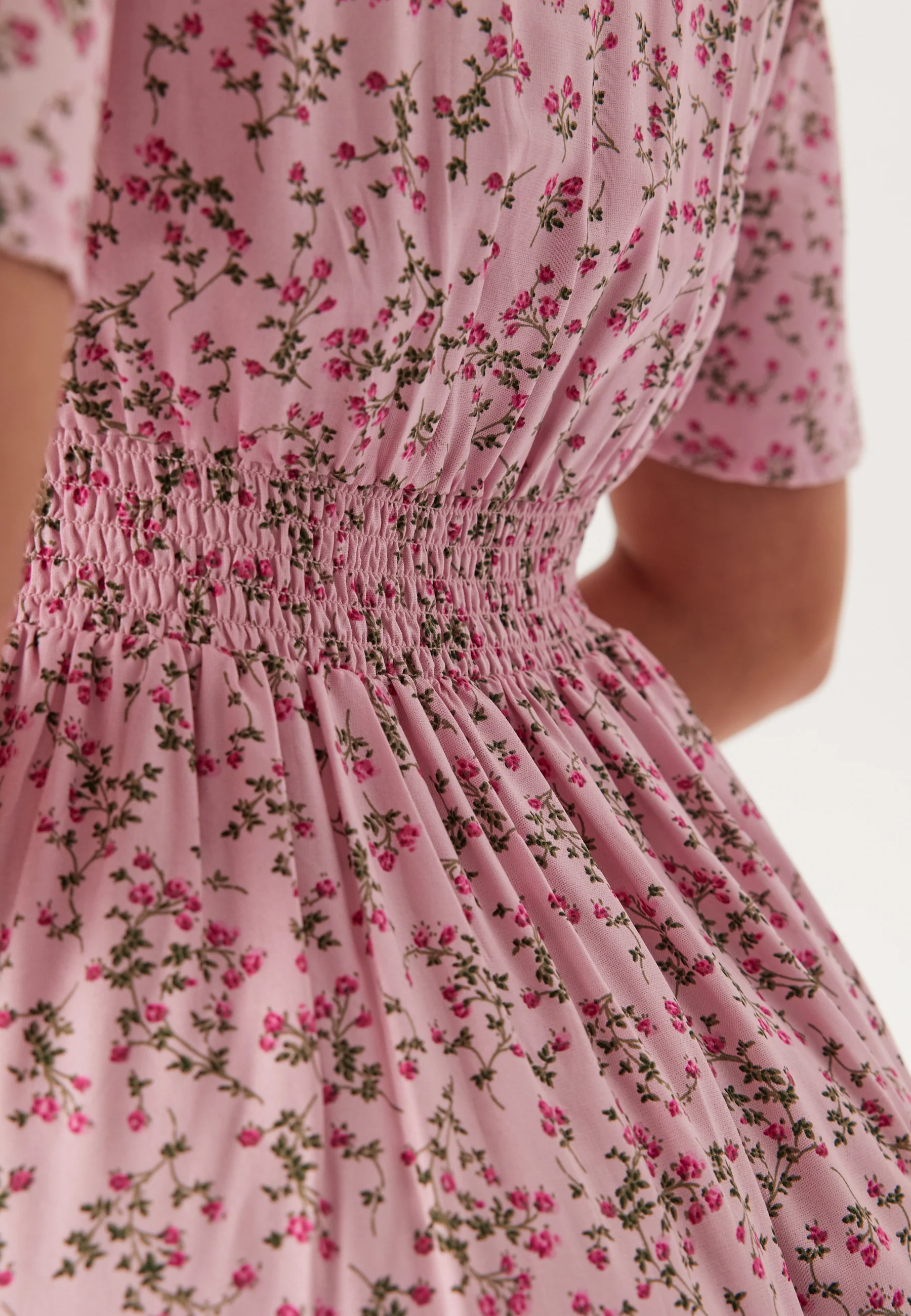 Butterfly Sleeve Viscose Maxi Dress - Image 4