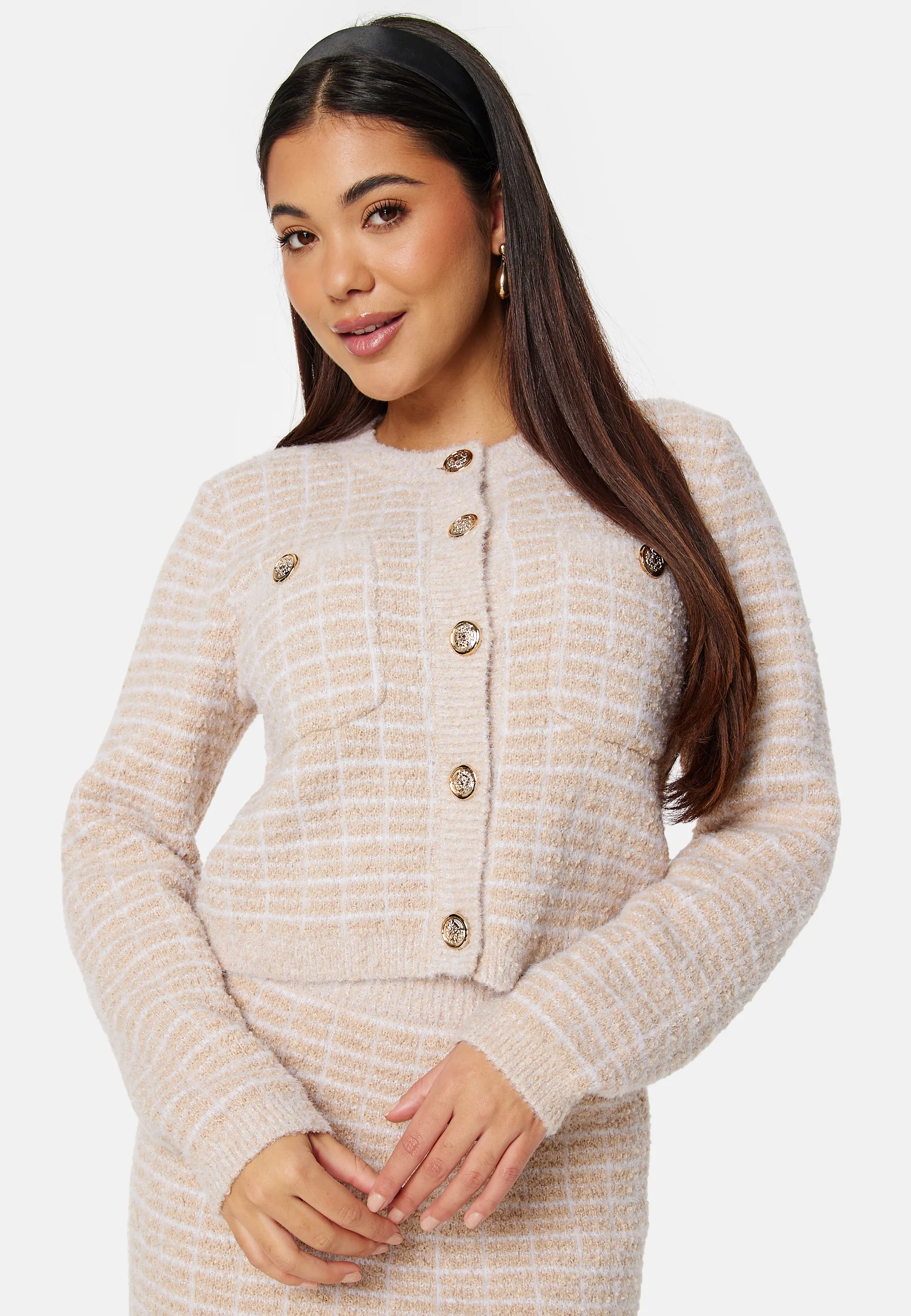 Button Knitted Jacket - Image 3