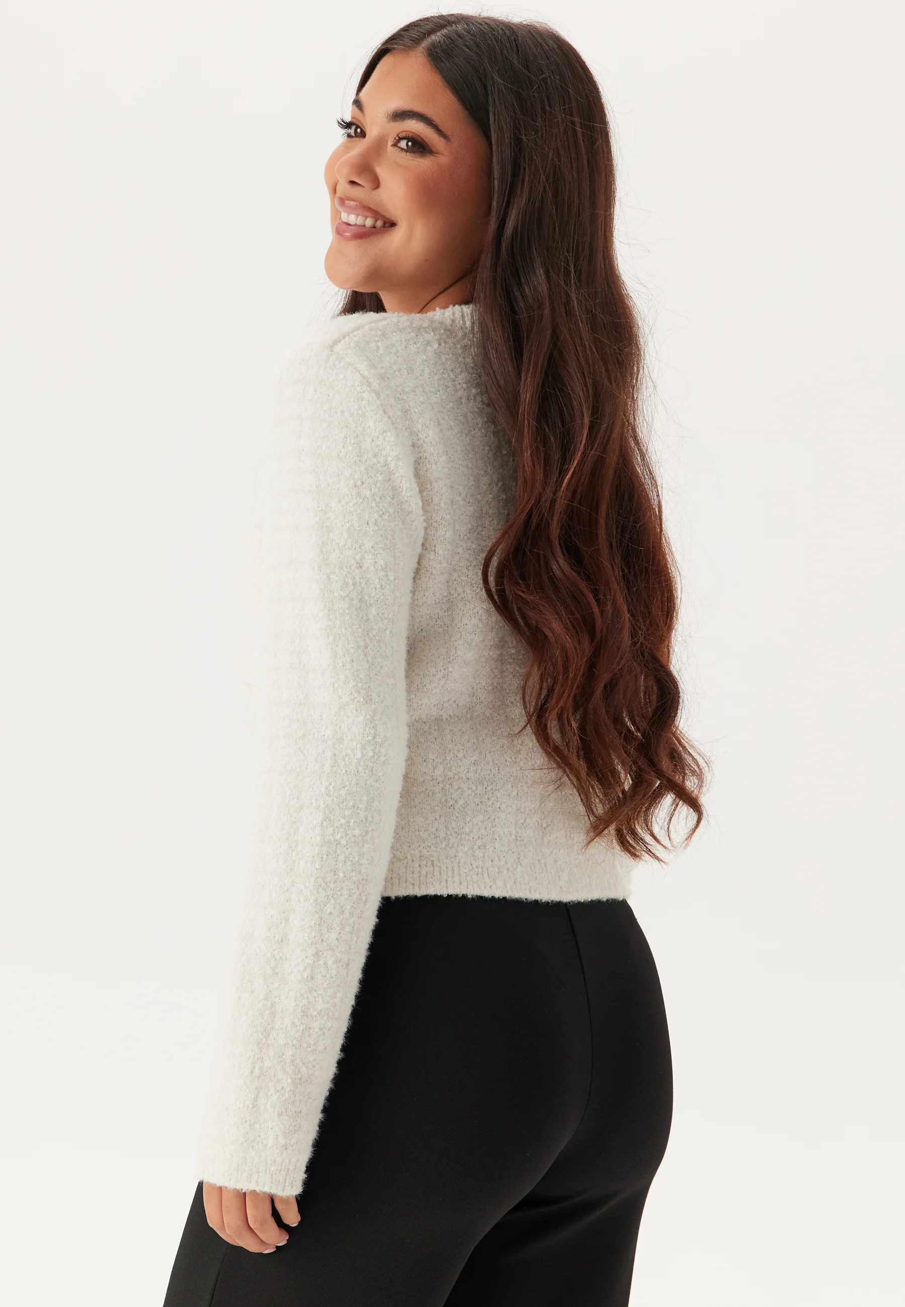 Button Knitted Jacket - Image 4