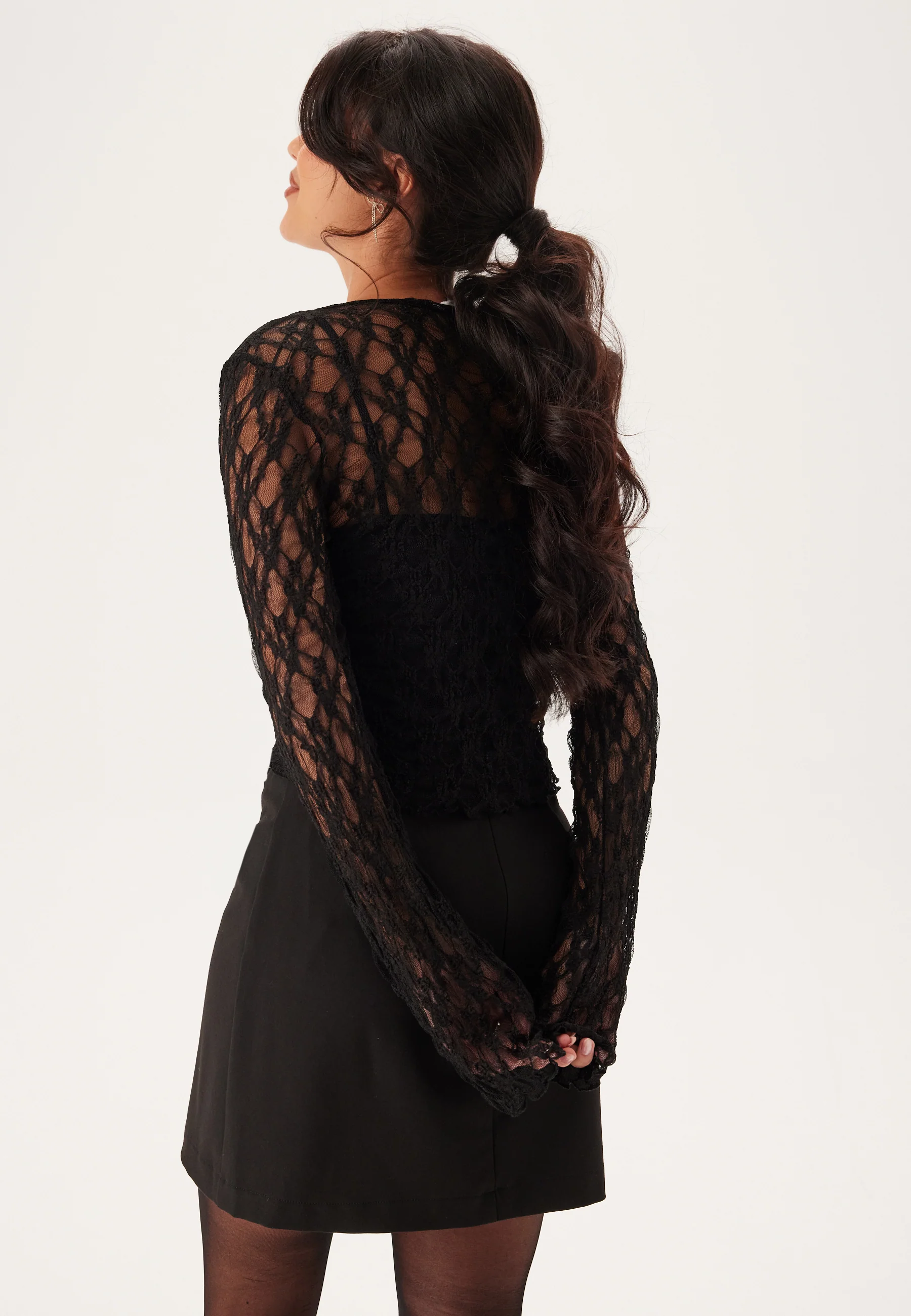 Button Lace Cardigan - Image 3