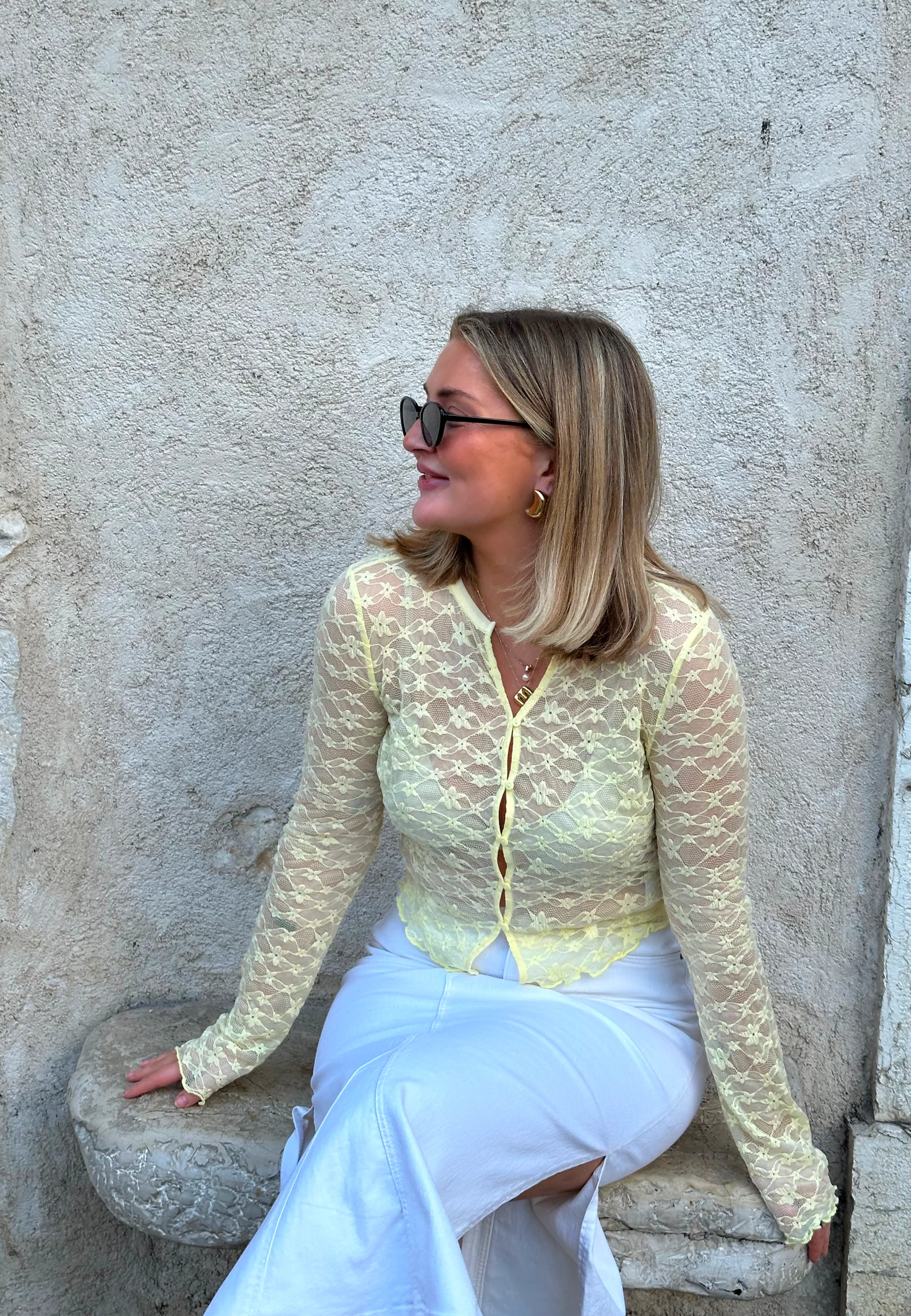 Button Lace Cardigan - Image 8