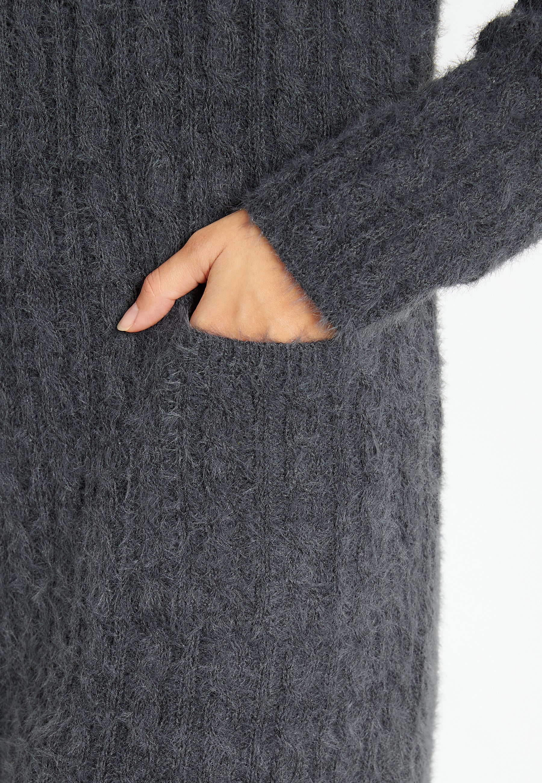 Cable Knit Pocket Dress - Image 4