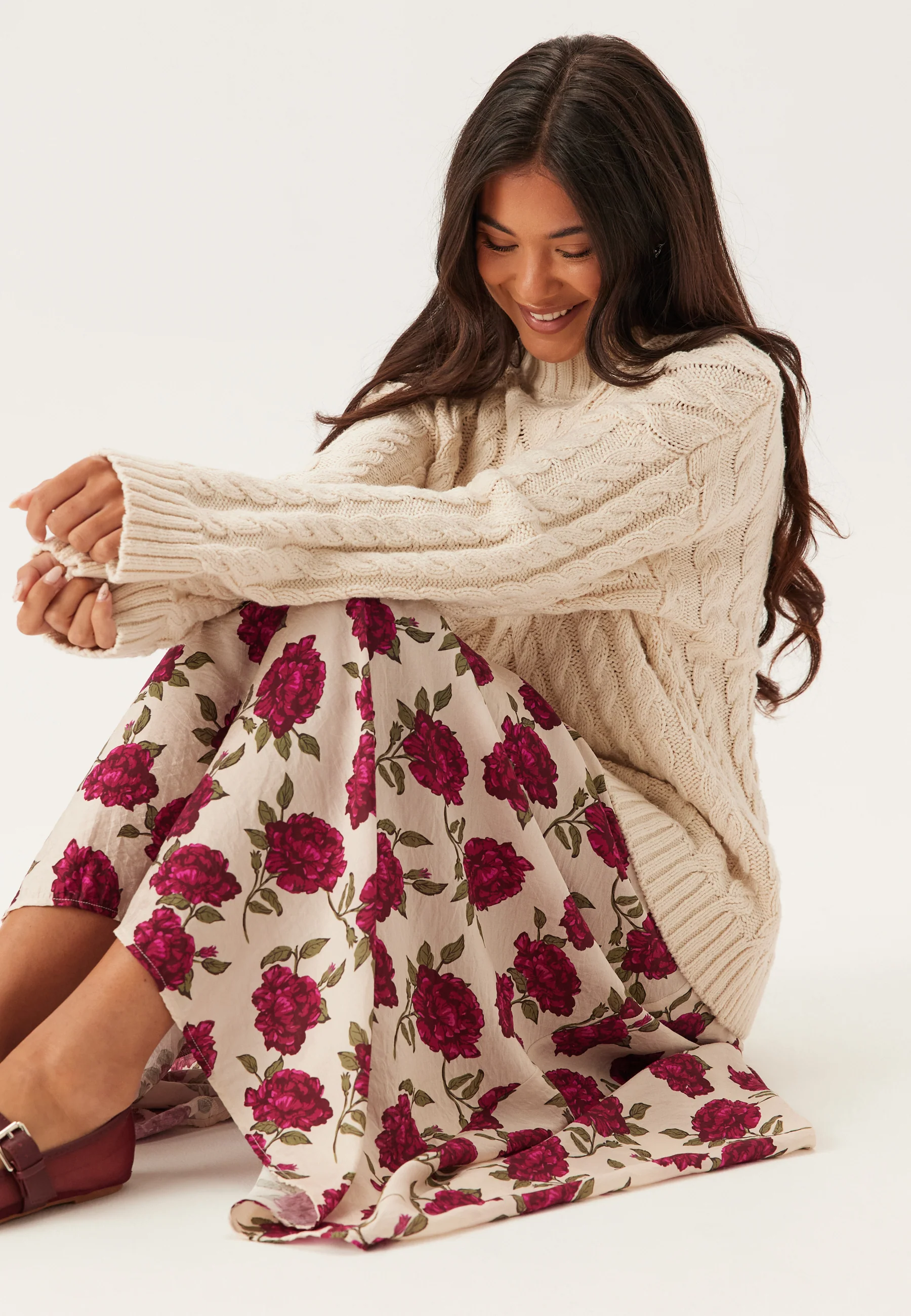 Cable Knit Sweater - Image 5