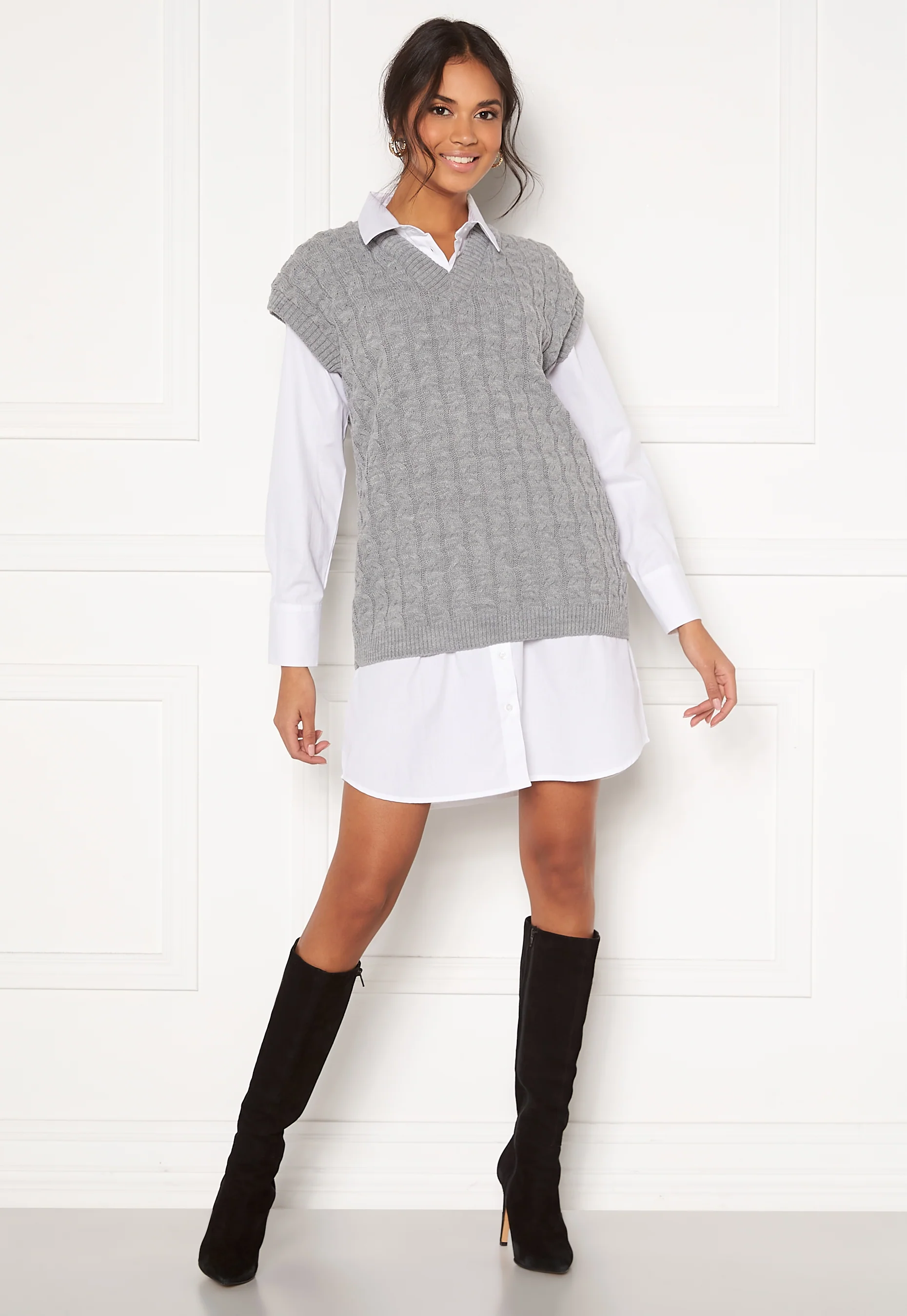 Cable Knit Tank Top - Image 2