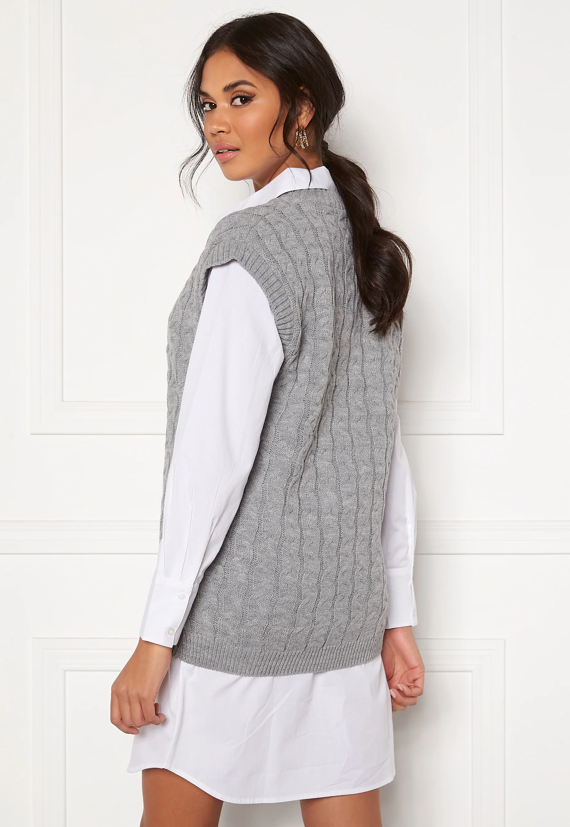 Cable Knit Tank Top - Image 3