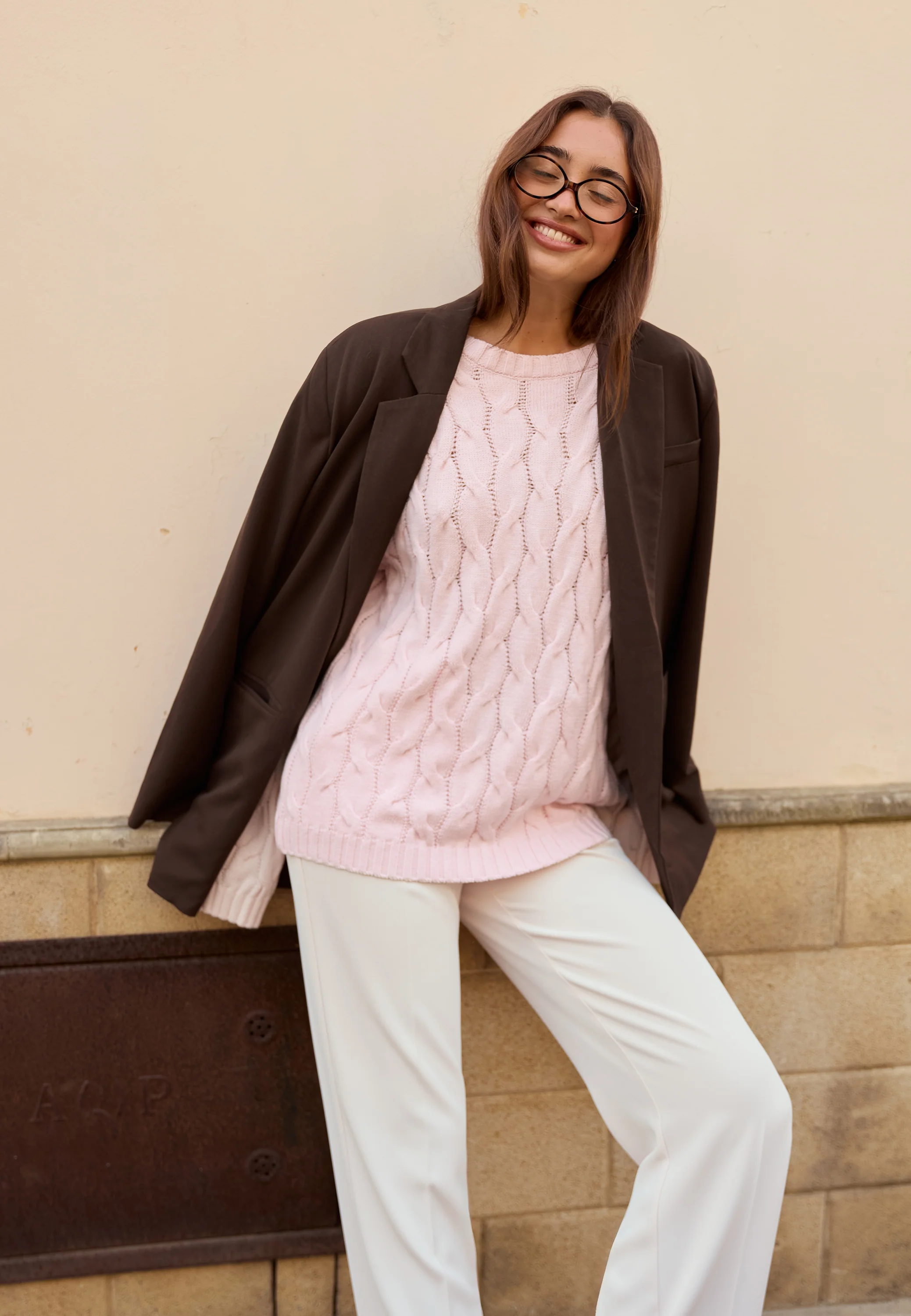 Cable Knitted Sweater - Image 3