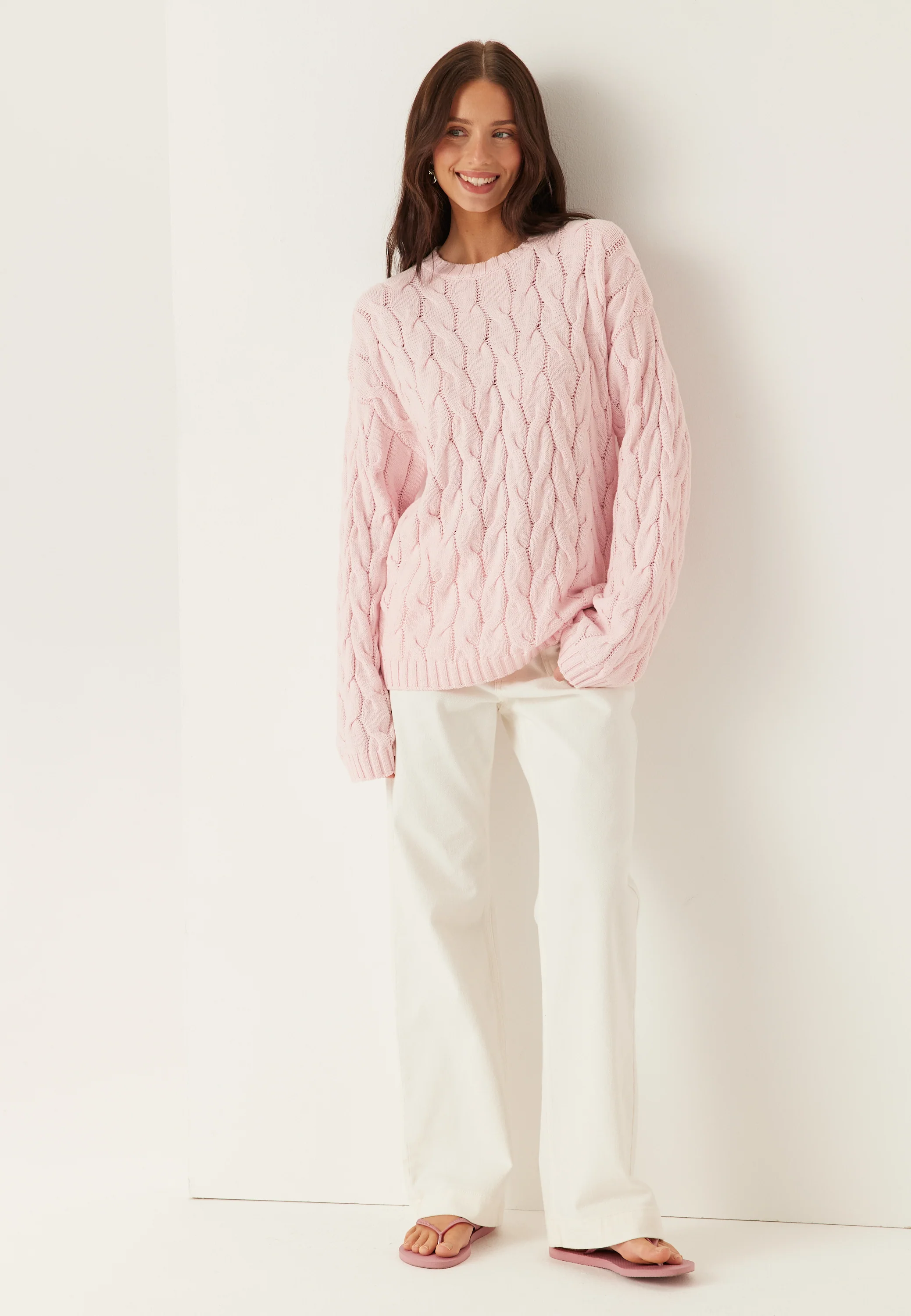 Cable Knitted Sweater - Image 7