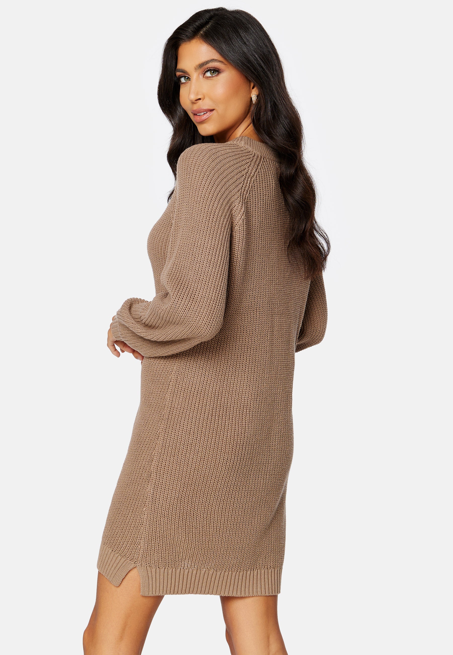 Calley O-Neck Knit Dress - Image 3