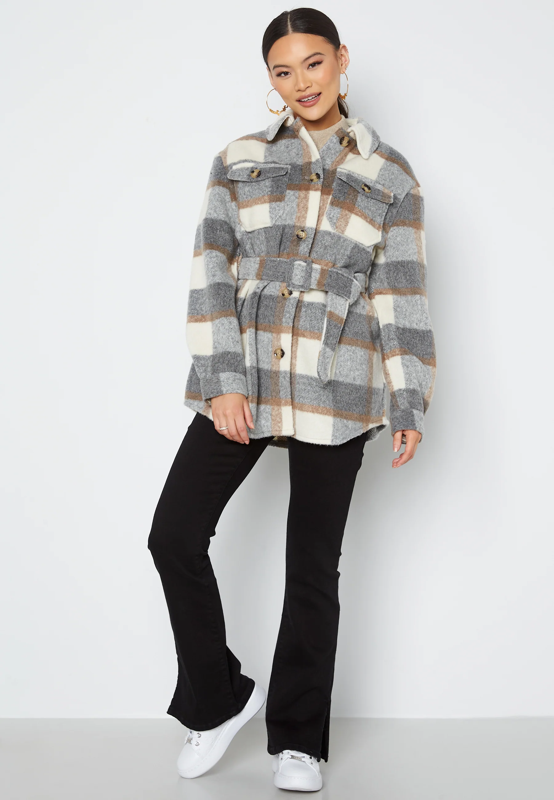 Callyutility Check Wool Jacket - Image 2