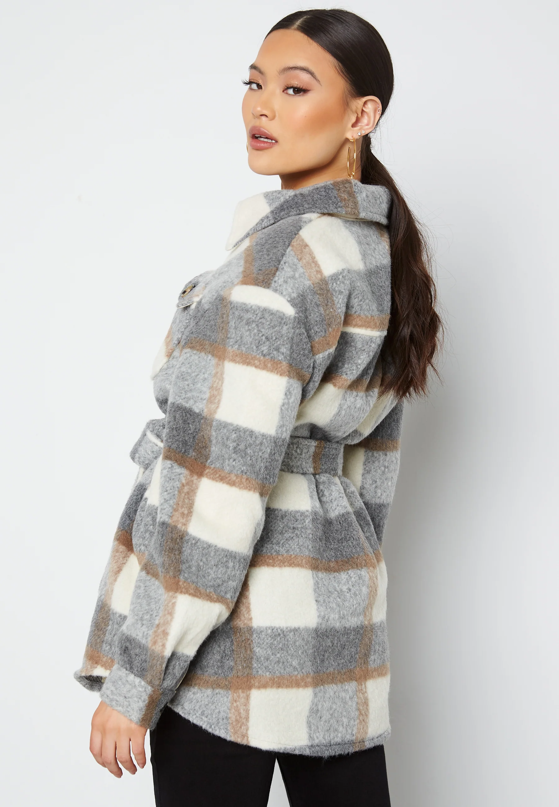 Callyutility Check Wool Jacket - Image 3