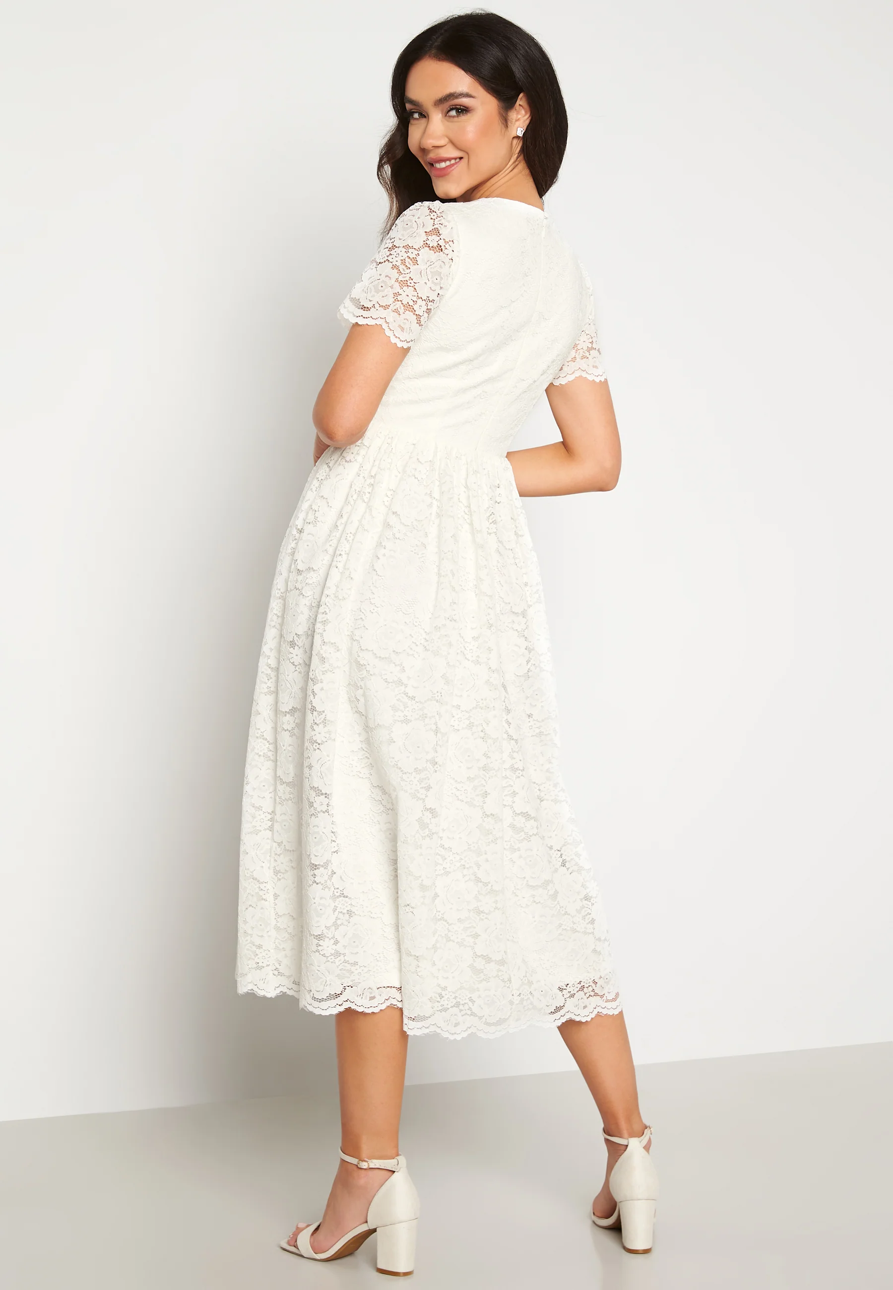 Camala Midi Wedding Dress - Image 2