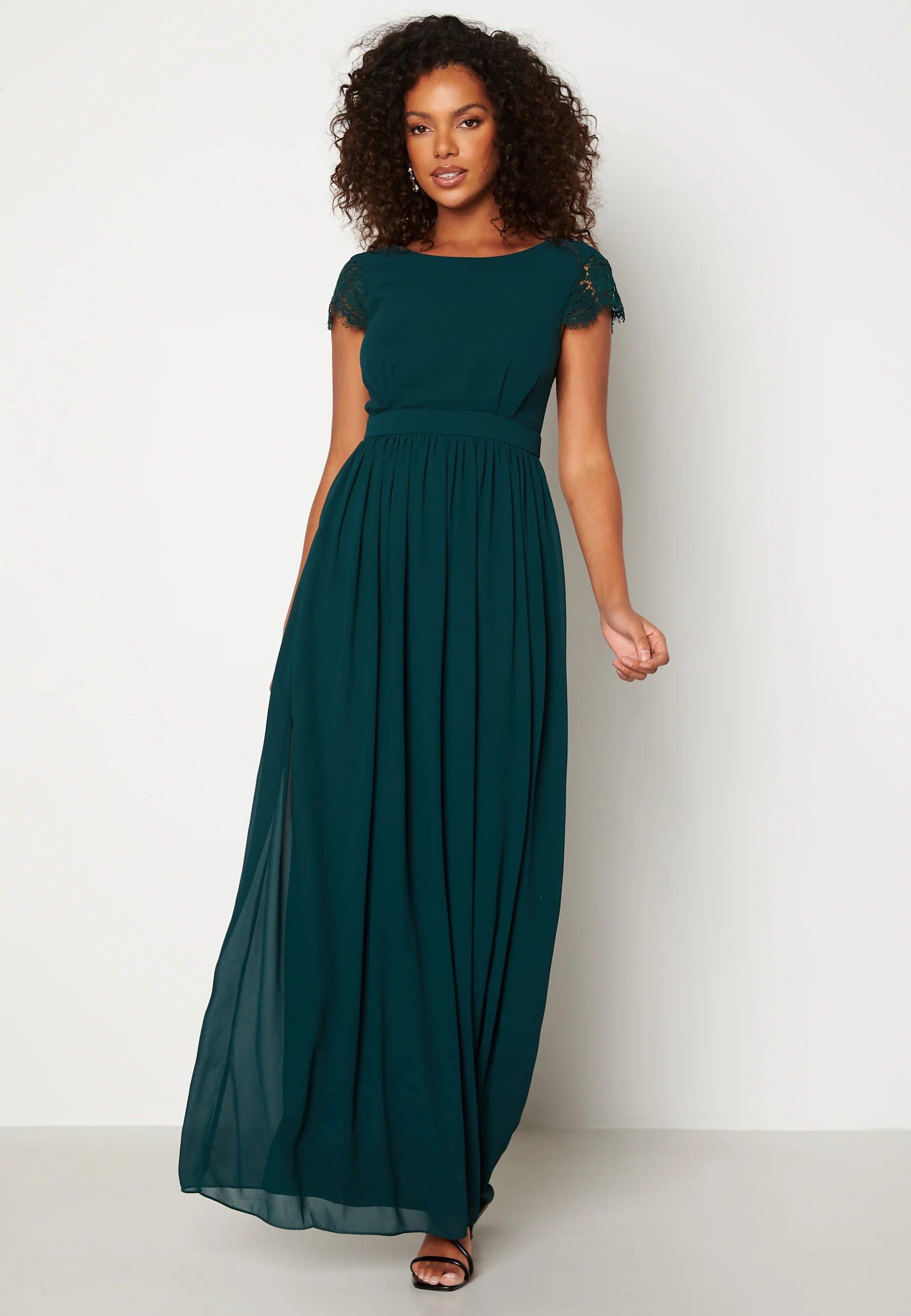 Camellia Chiffon Gown