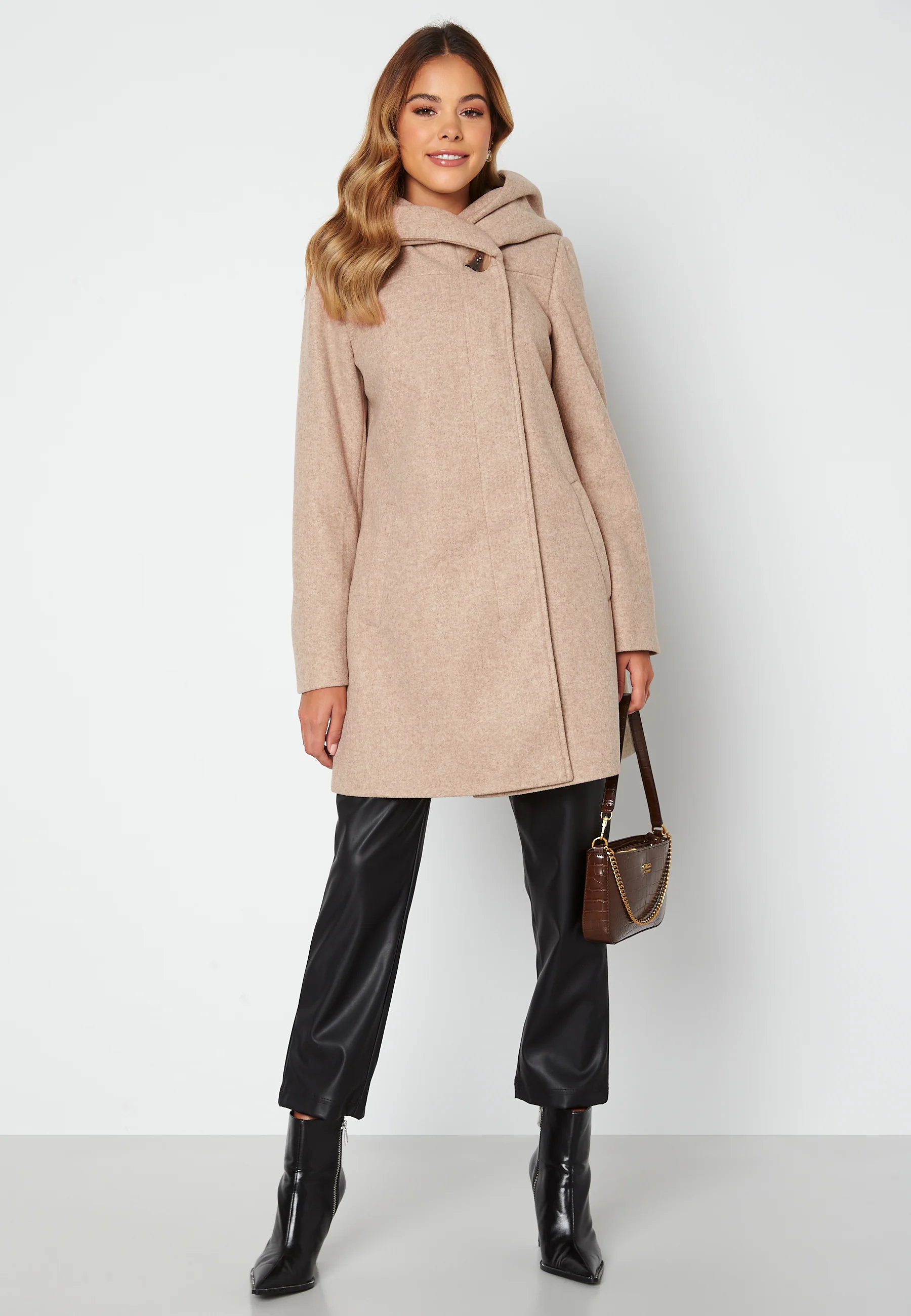 Camua High Neck Coat - Image 2