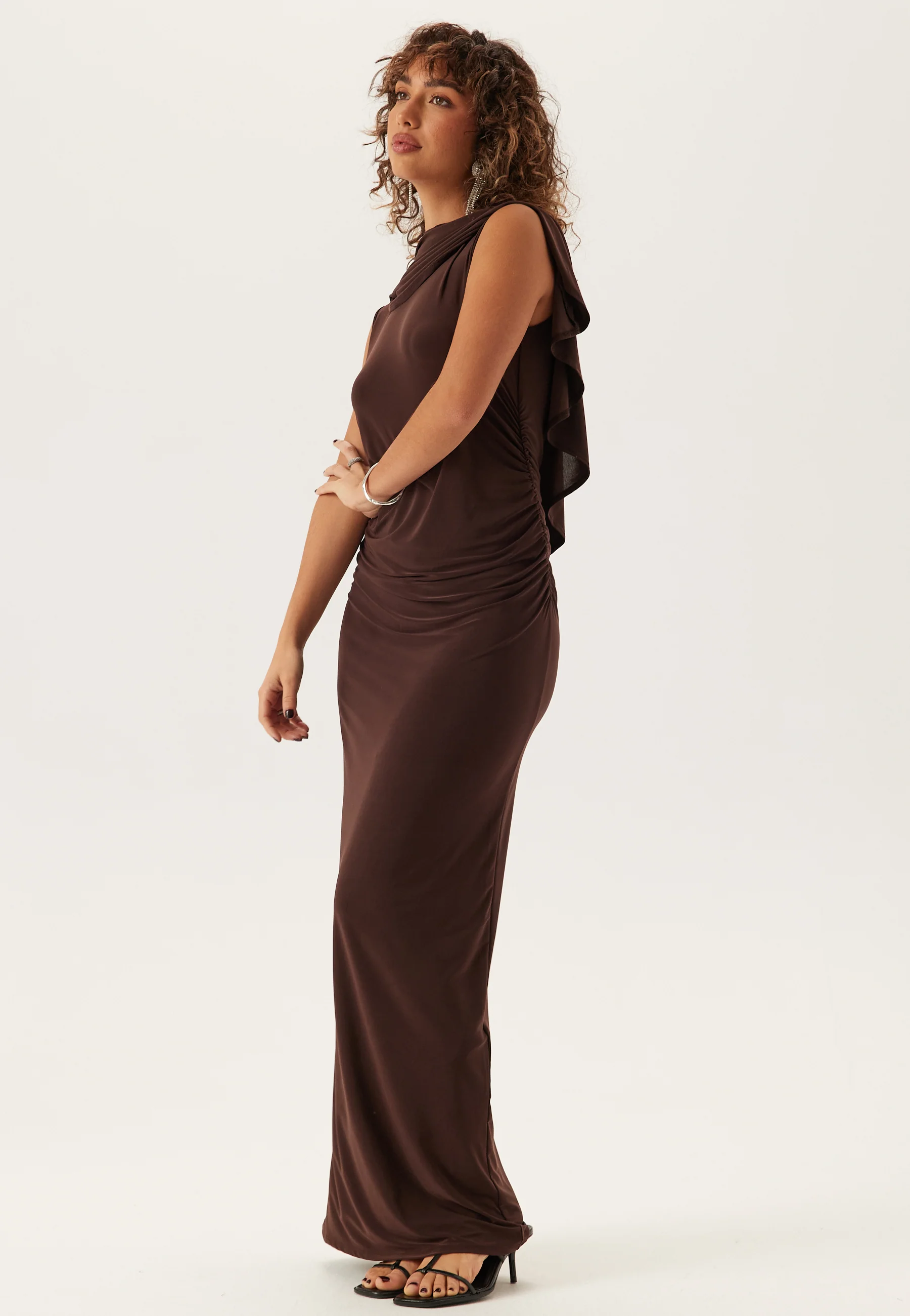Cape Soft Maxi Dress - Image 5