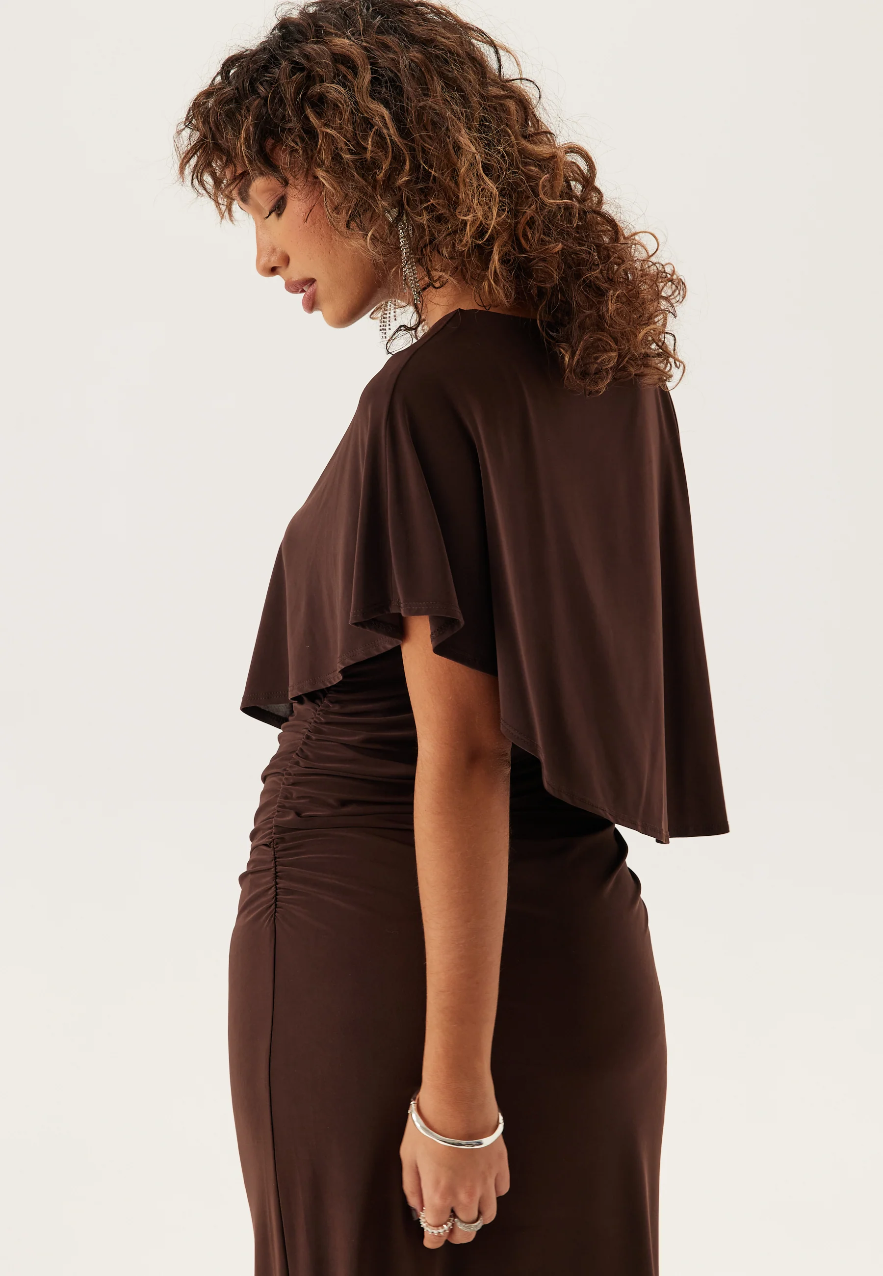 Cape Soft Maxi Dress - Image 7