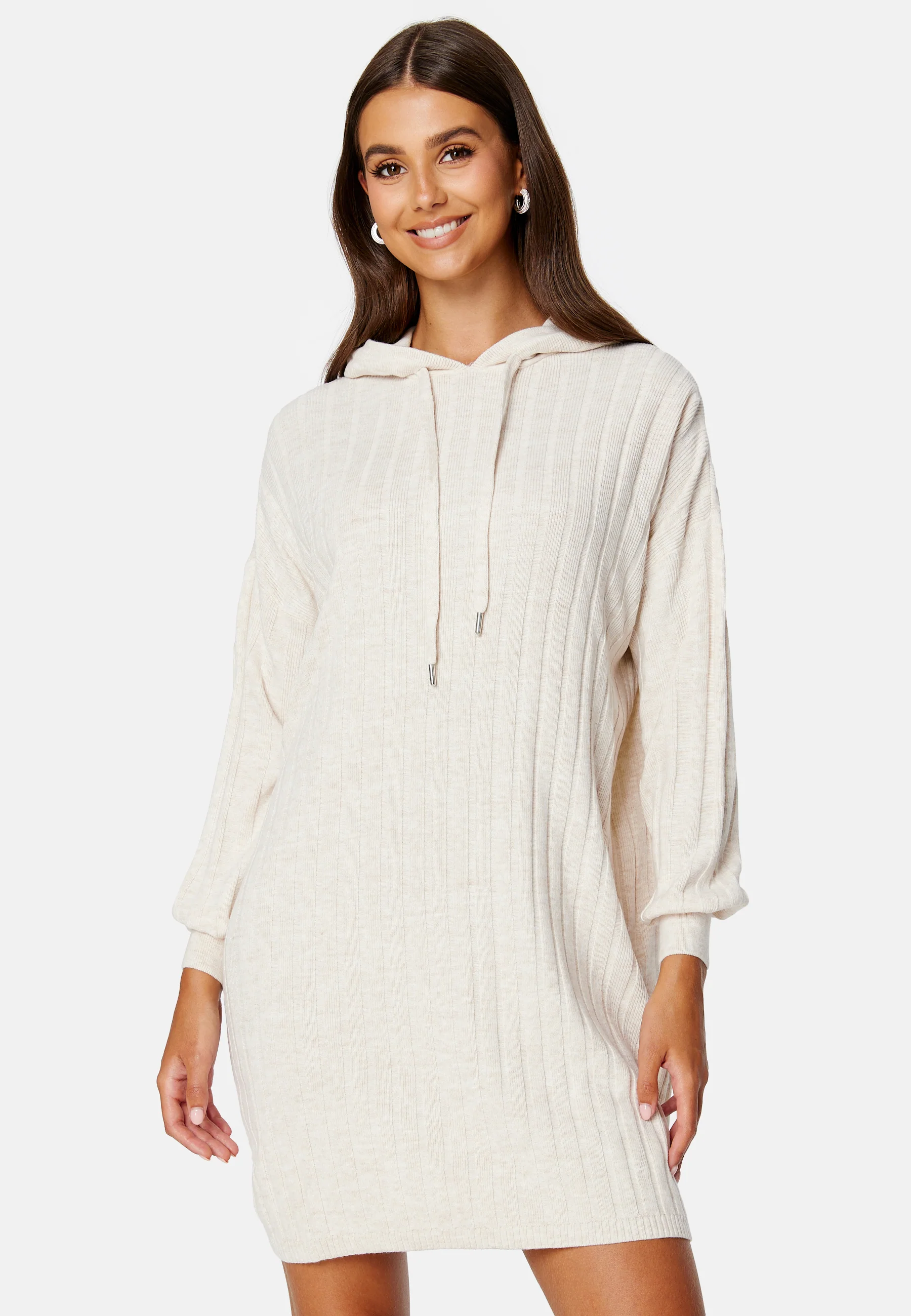 Carey L/S Long Hood Dress - Image 2