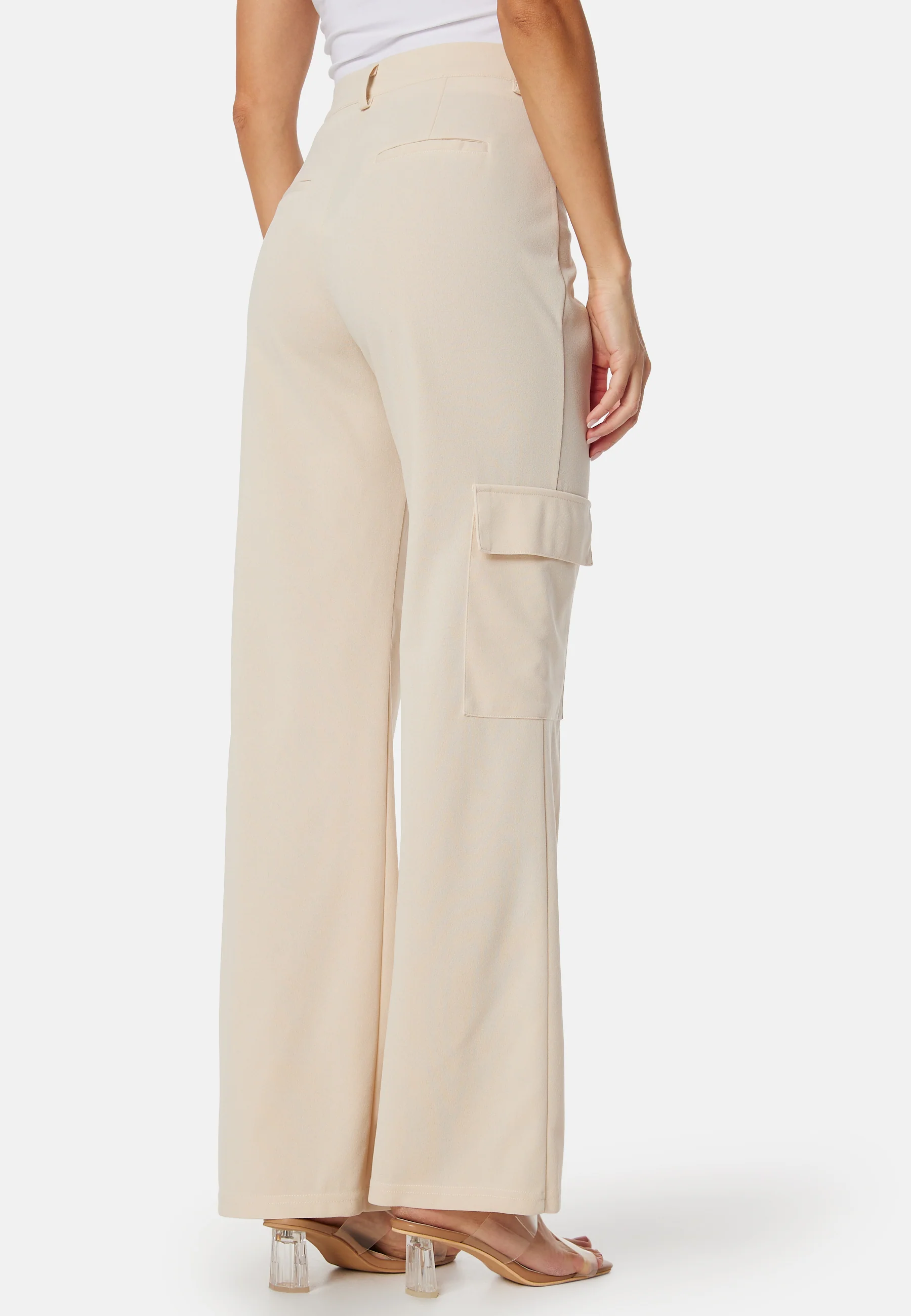 Cargo Wide Trousers - Image 3
