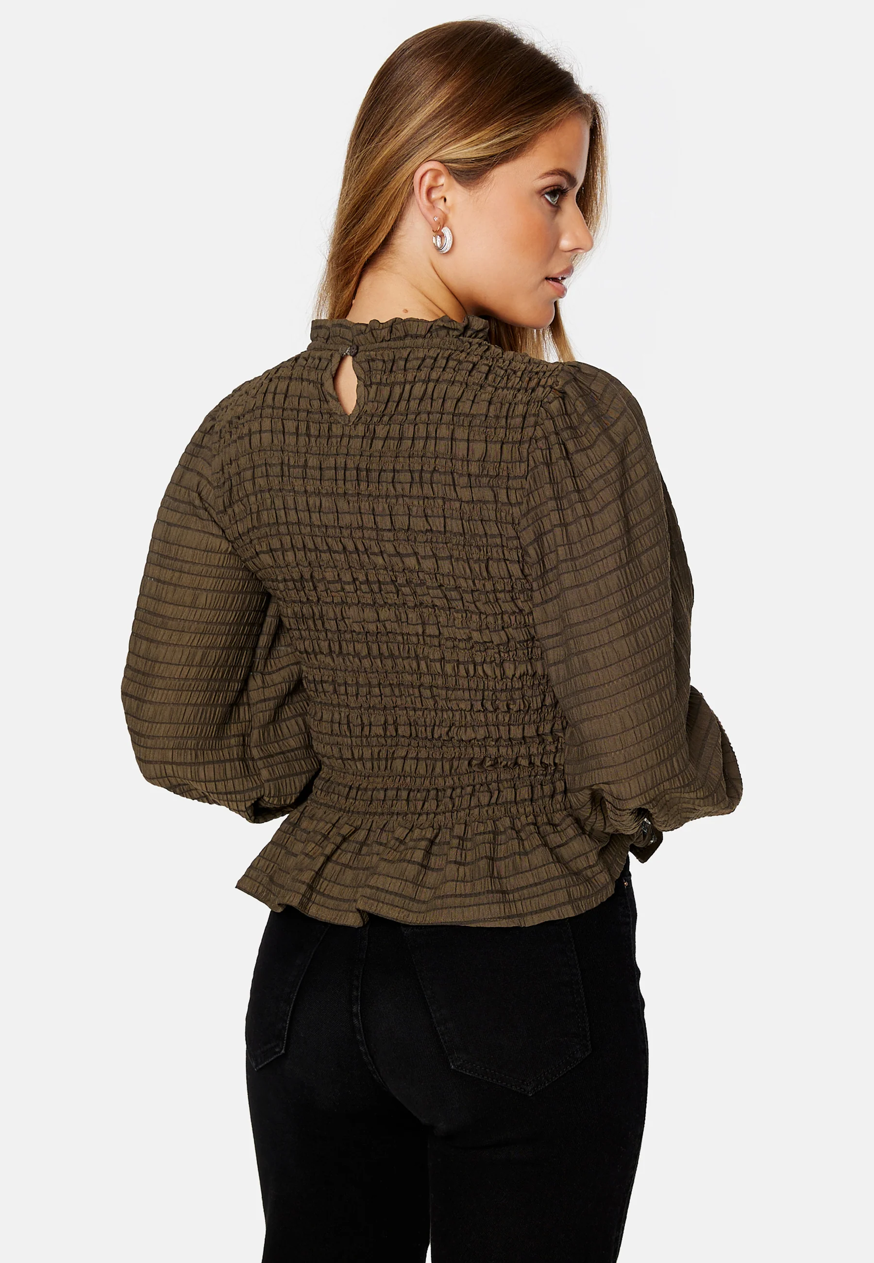 Carla LS Smock Top - Image 3