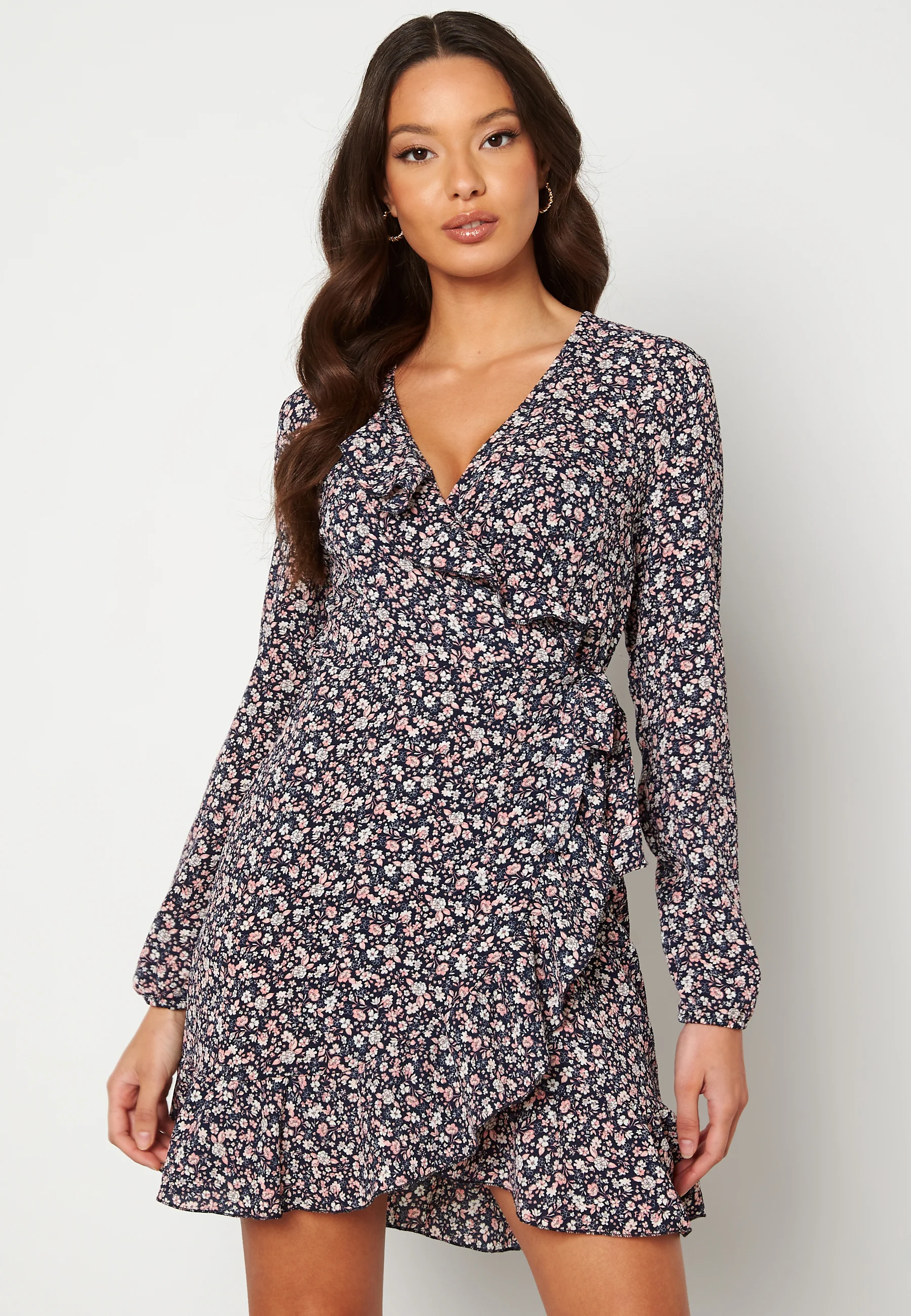 Carly L/S Wrap Dress