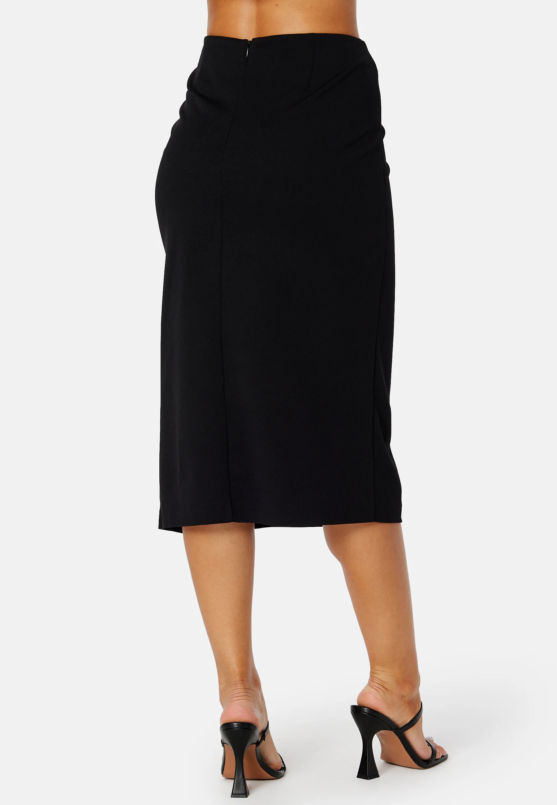 Carolina HW Long Slit Skirt - Image 3
