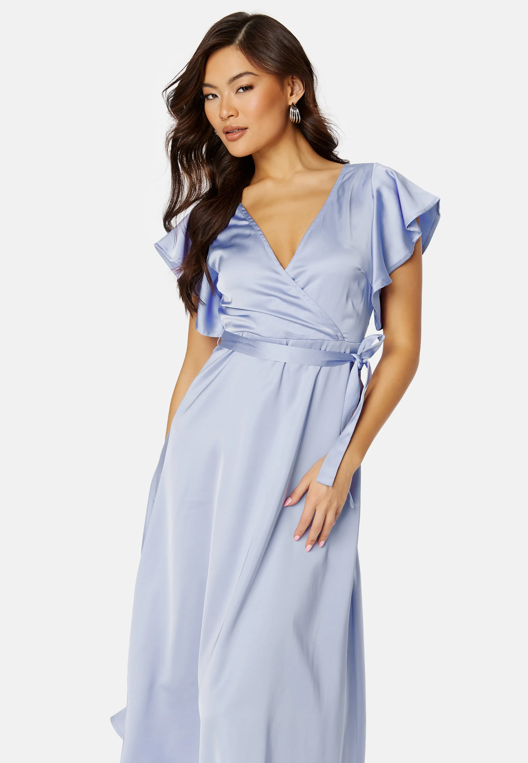 Carolina S/S V-Neck Midi Dress - Image 2