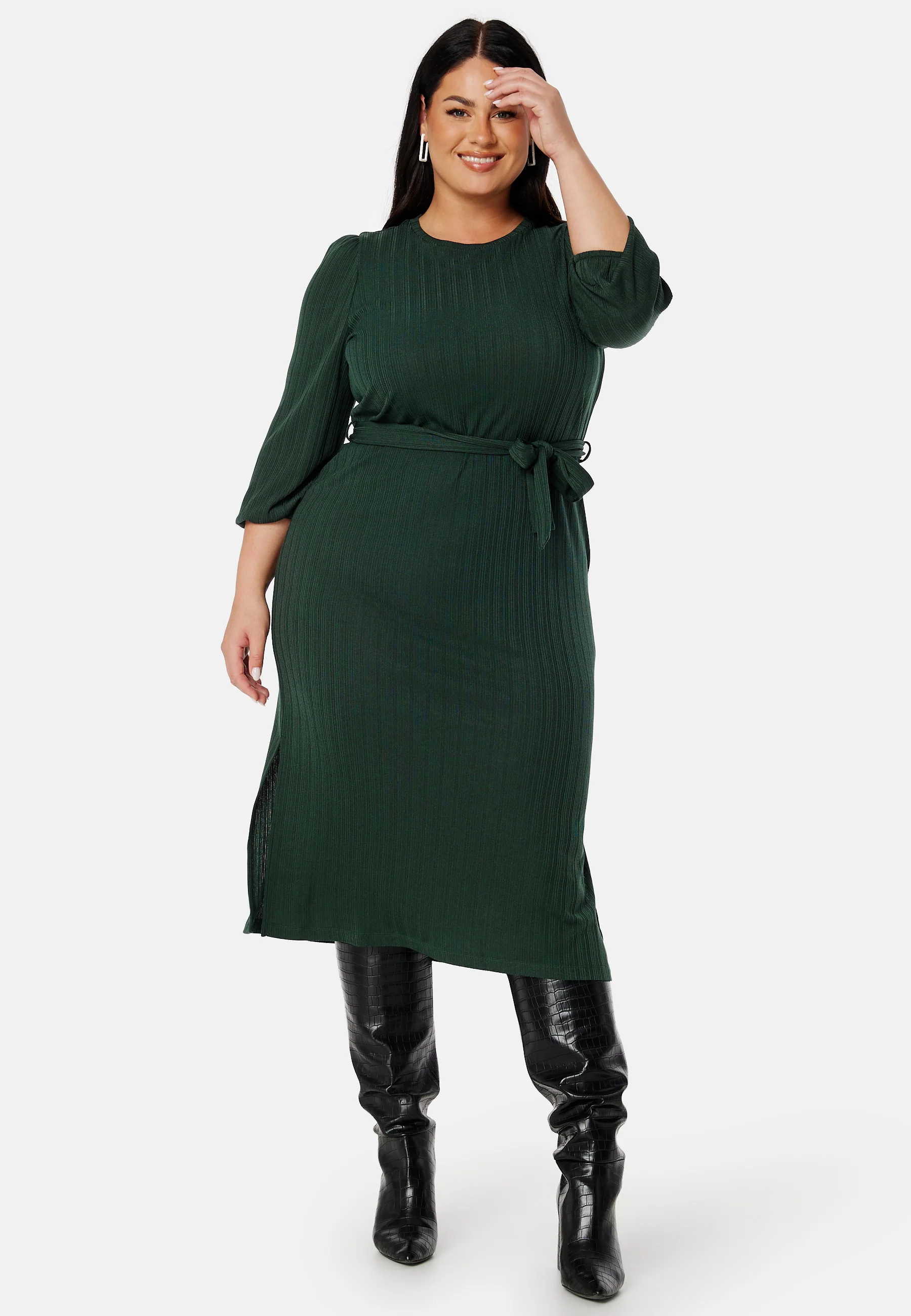 Caroline Rib Dress - Image 6