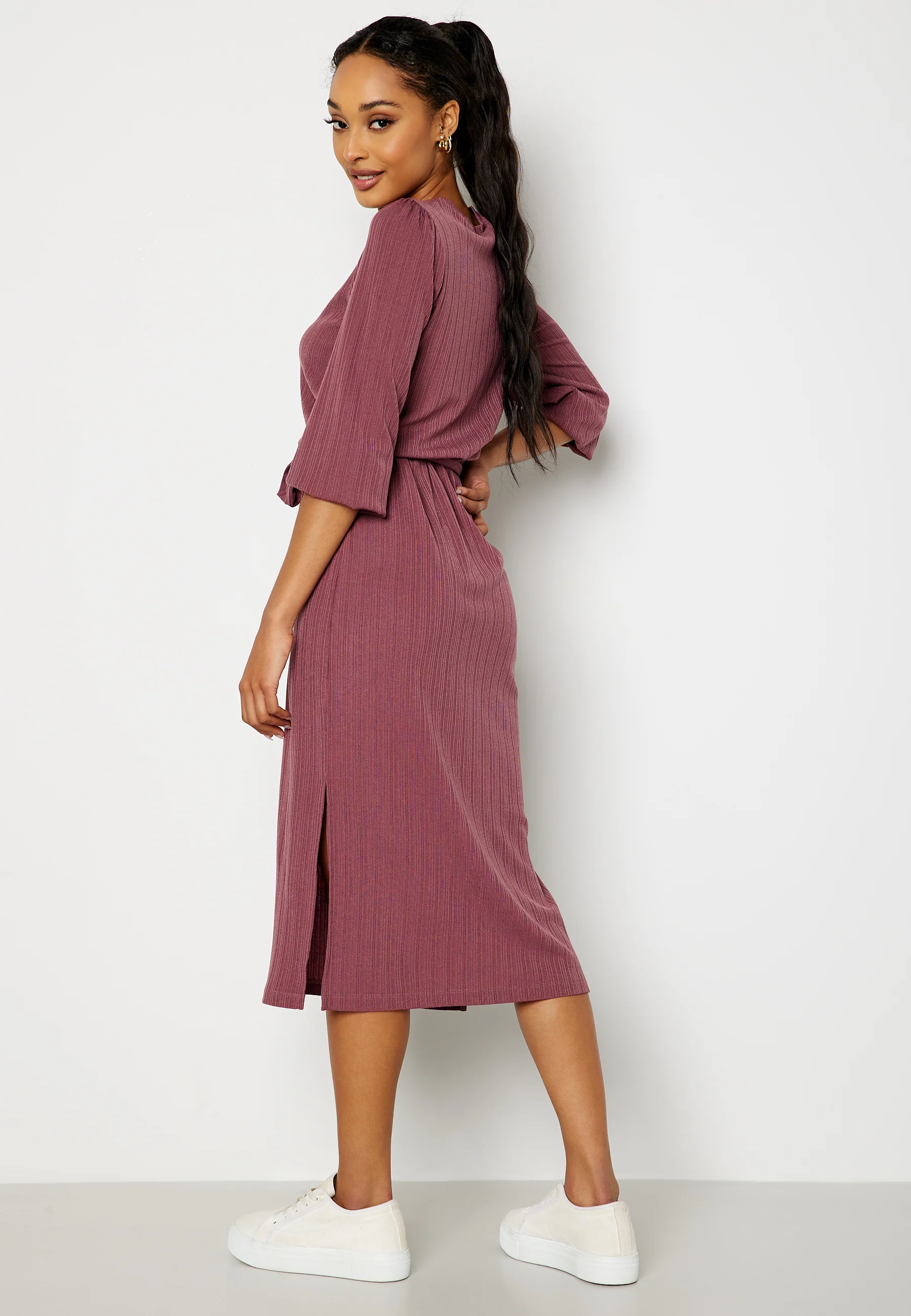 Caroline Rib Dress - Image 2