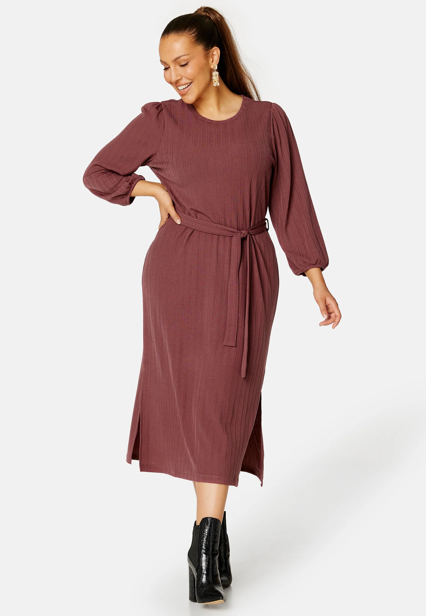 Caroline Rib Dress - Image 6