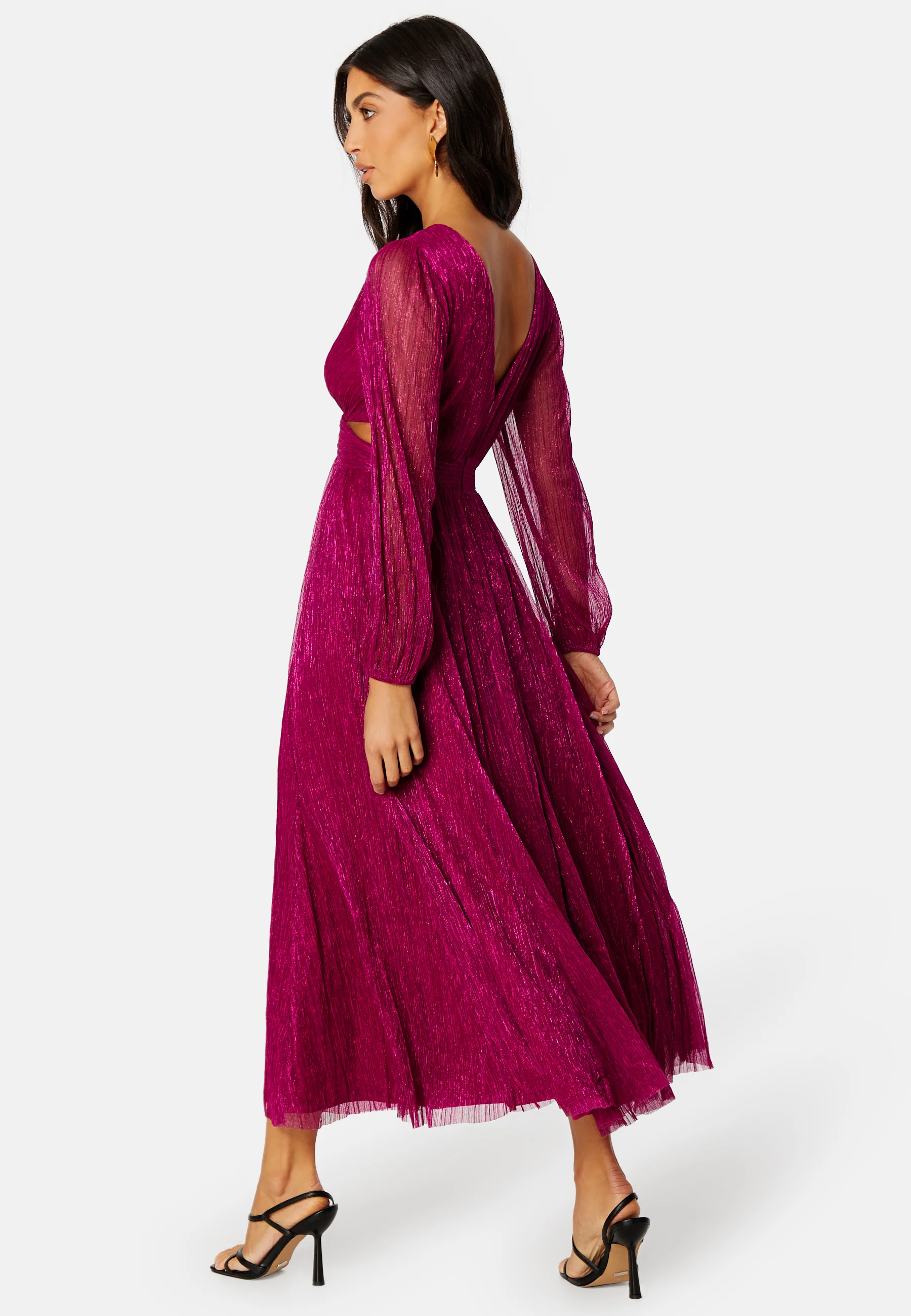 Cassandra Cut Out Plisse Dress - Image 5