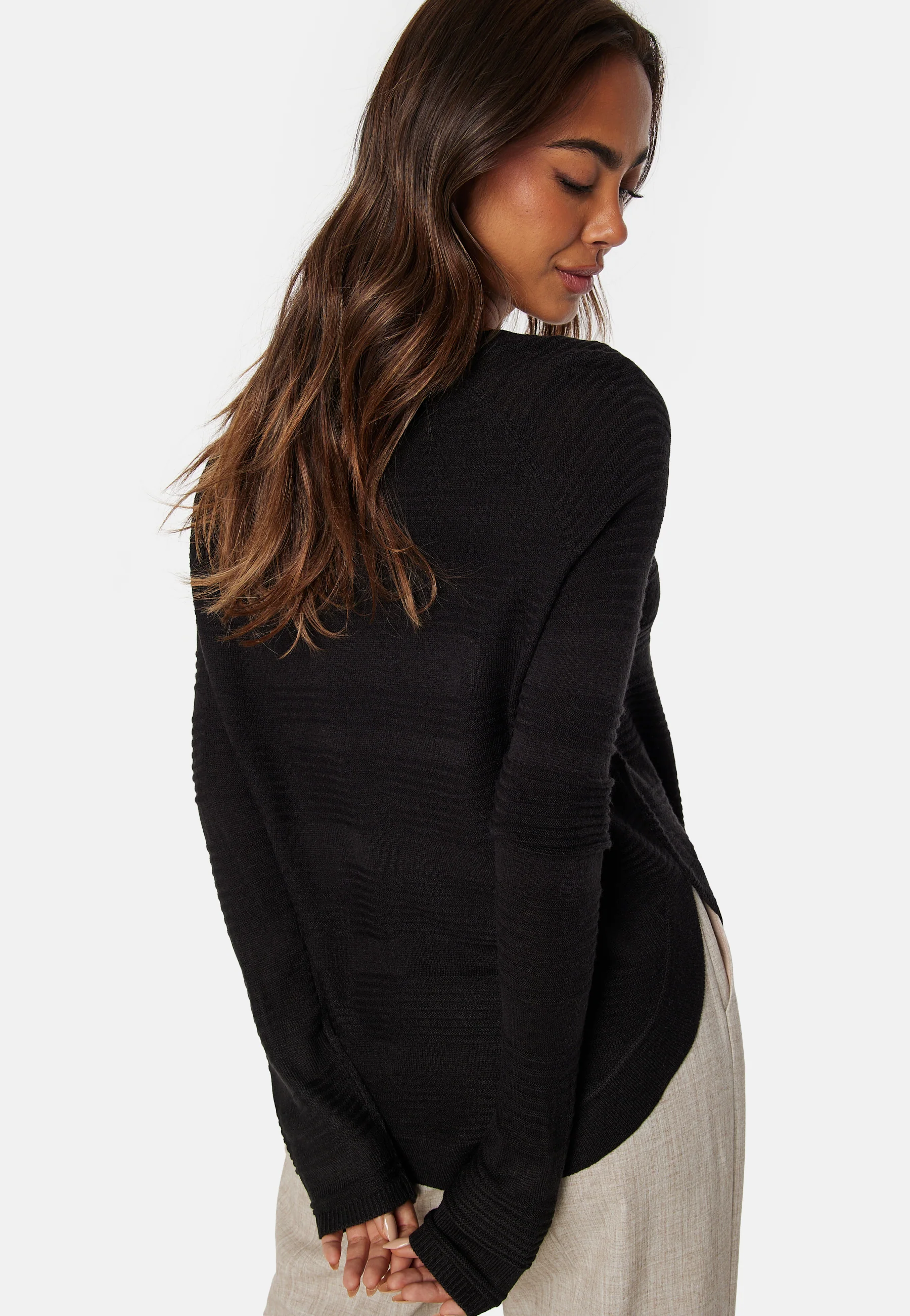 Caviar L/S Pullover Knit - Image 2