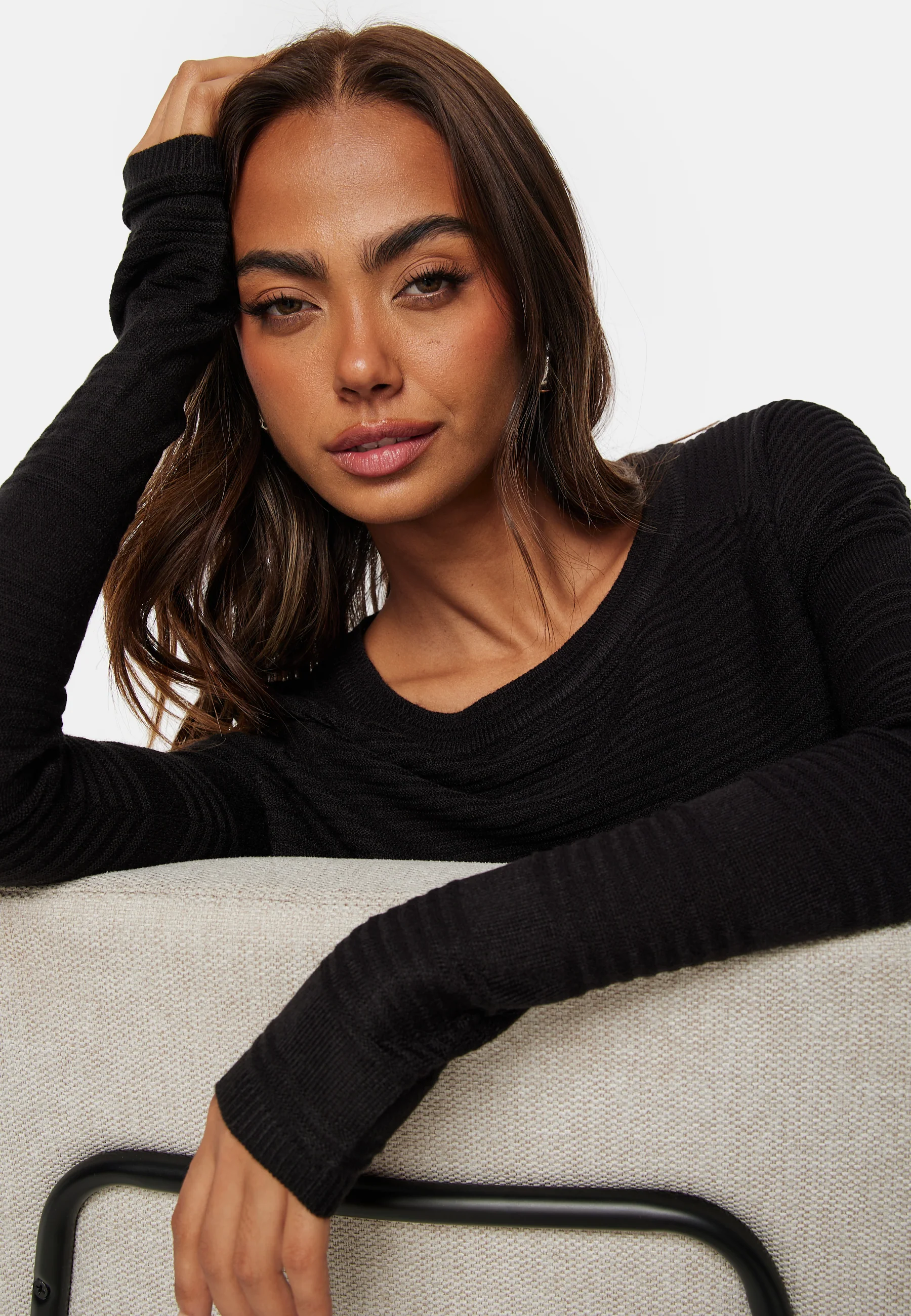 Caviar L/S Pullover Knit - Image 5