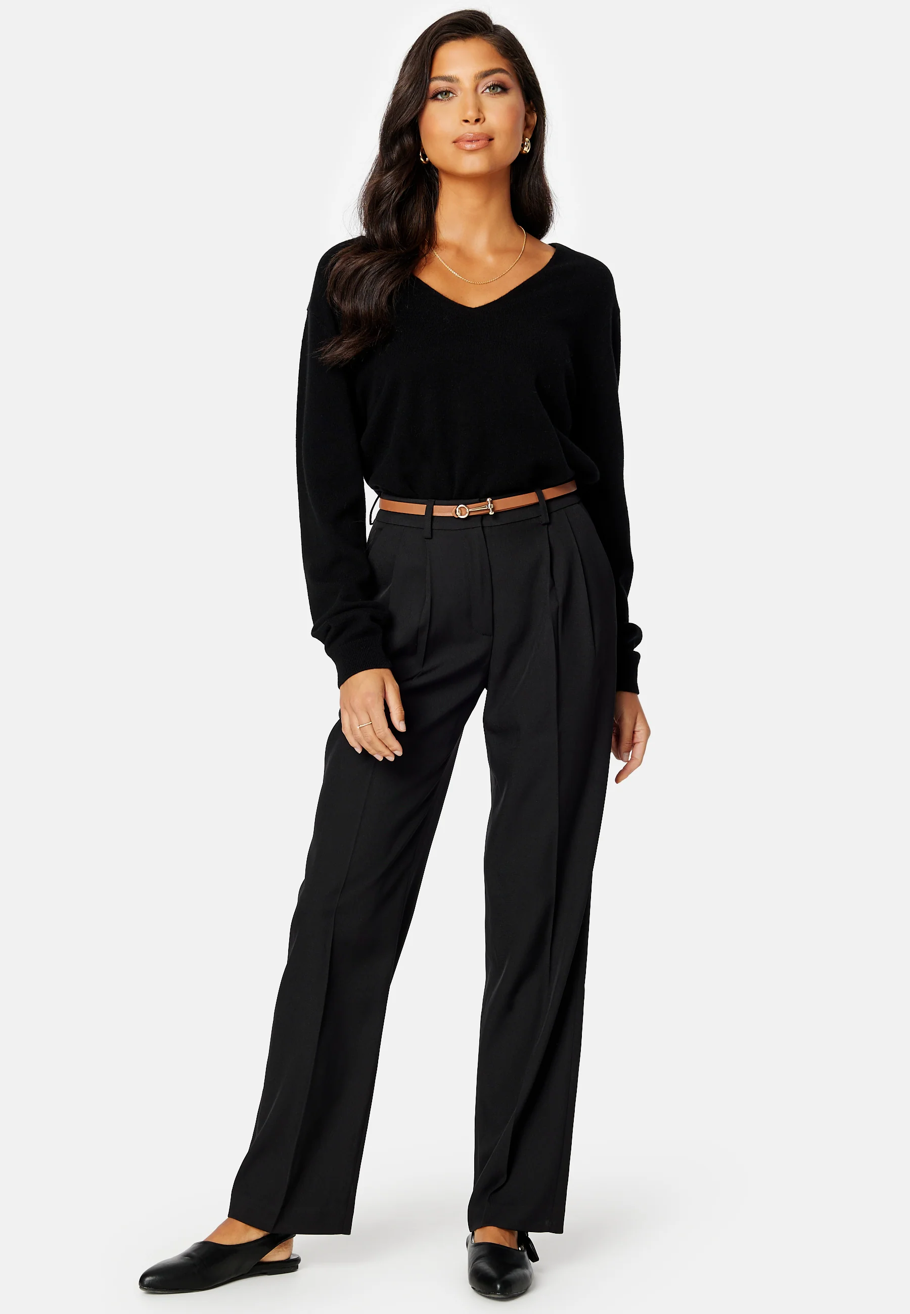 CC Cashmere mix v-neck sweater