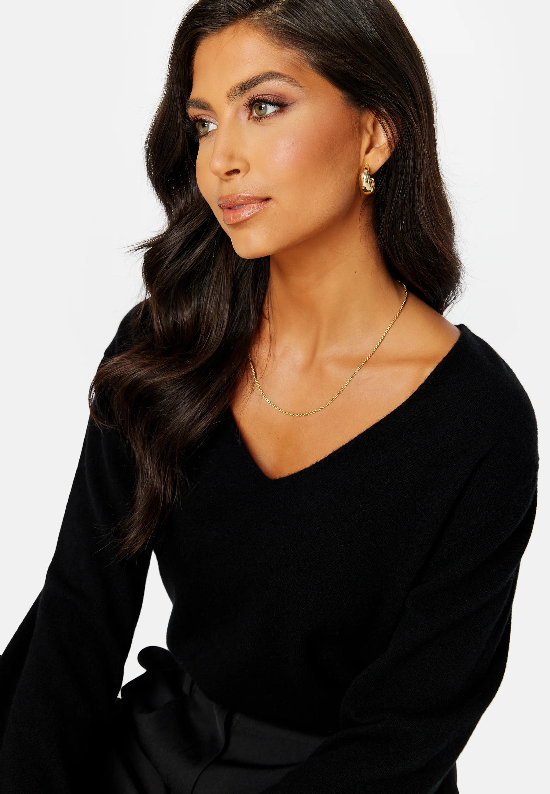 CC Cashmere mix v-neck sweater - Image 2