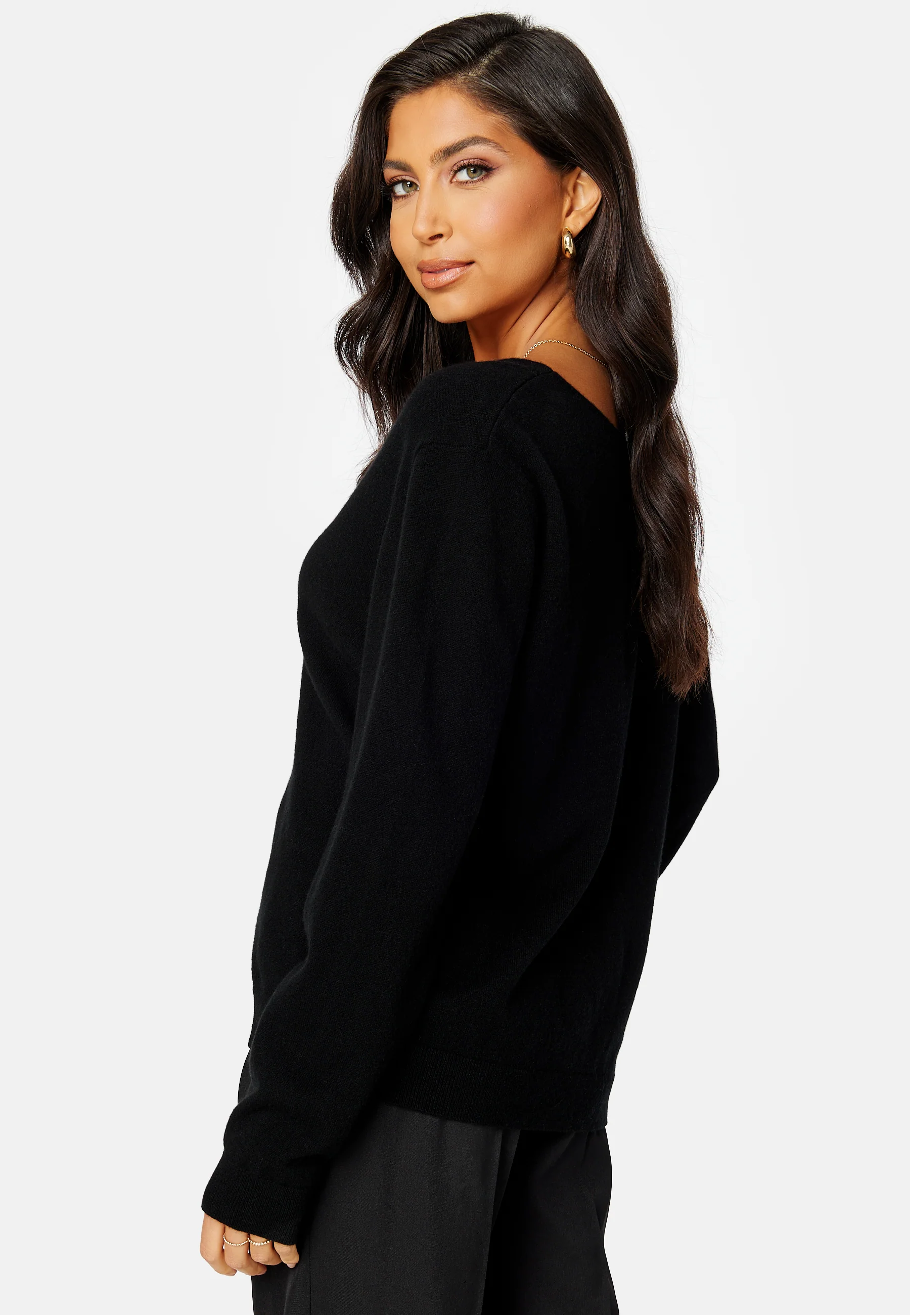 CC Cashmere mix v-neck sweater - Image 3