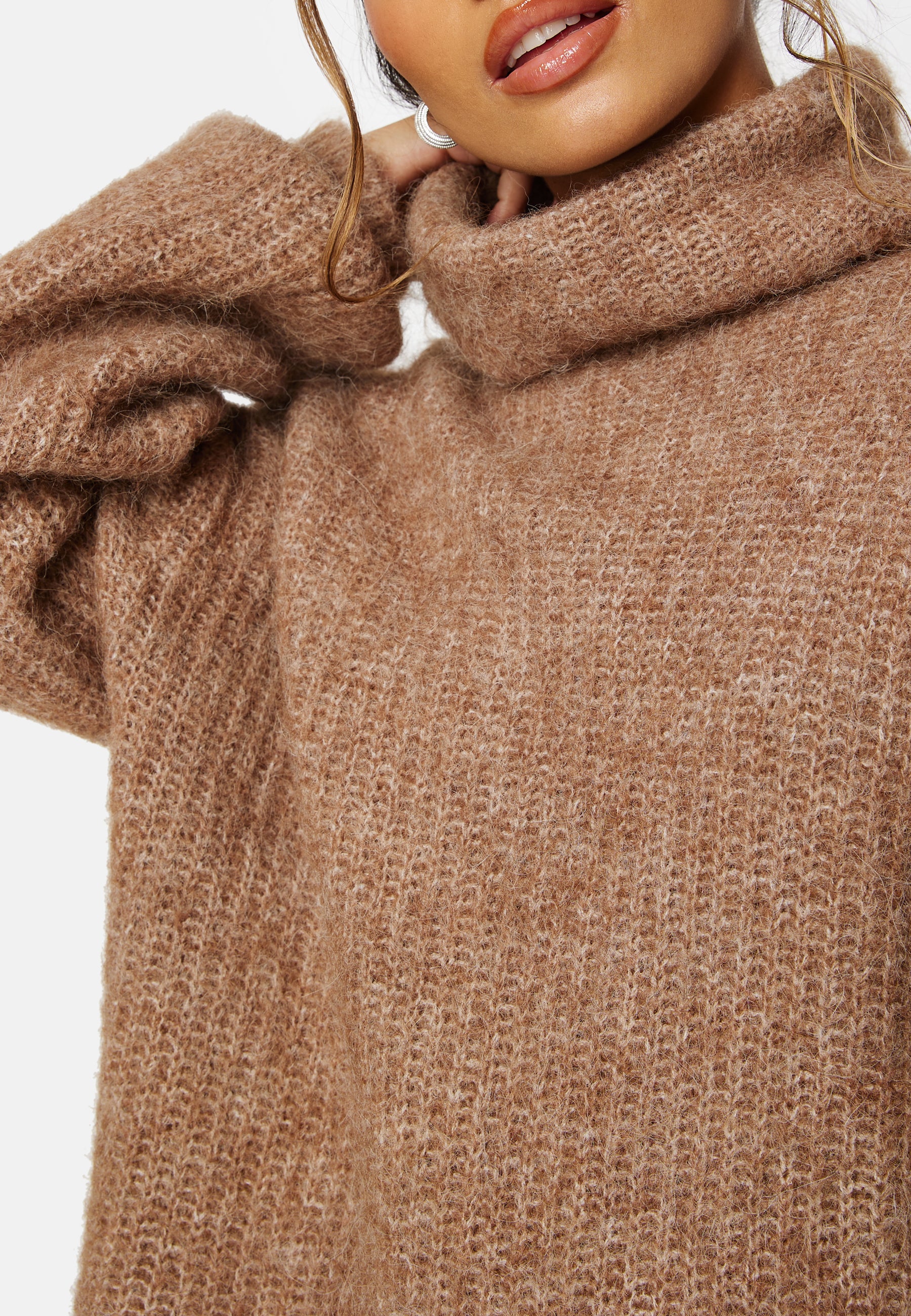 CC Chunky knitted wool mix sweater - Image 4