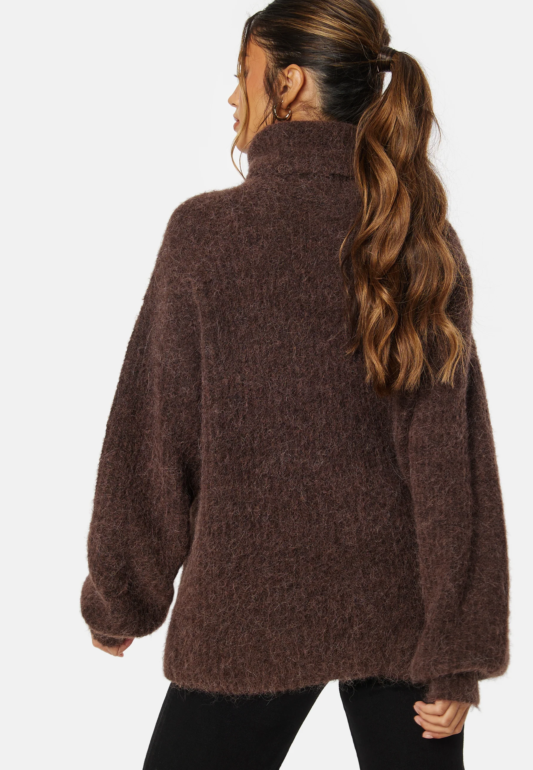 CC Chunky knitted wool mix sweater - Image 5
