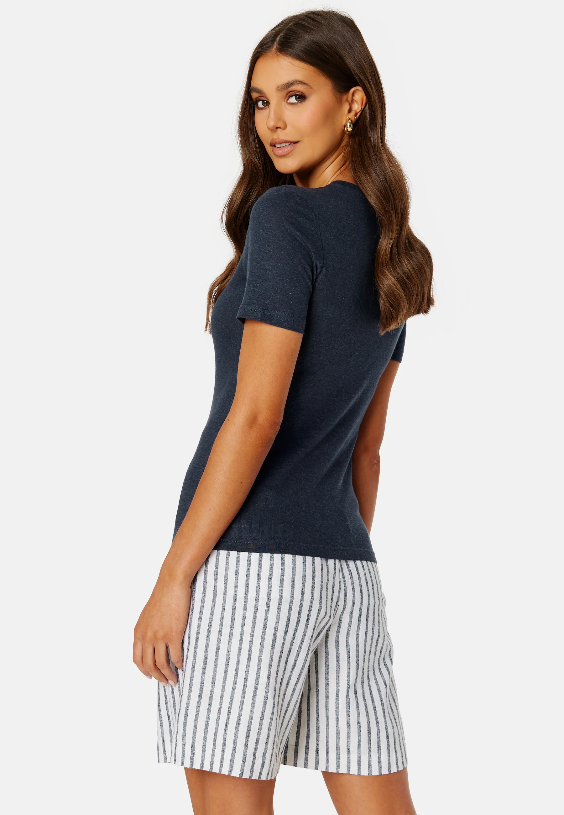 CC Linen mix t-shirt - Image 2