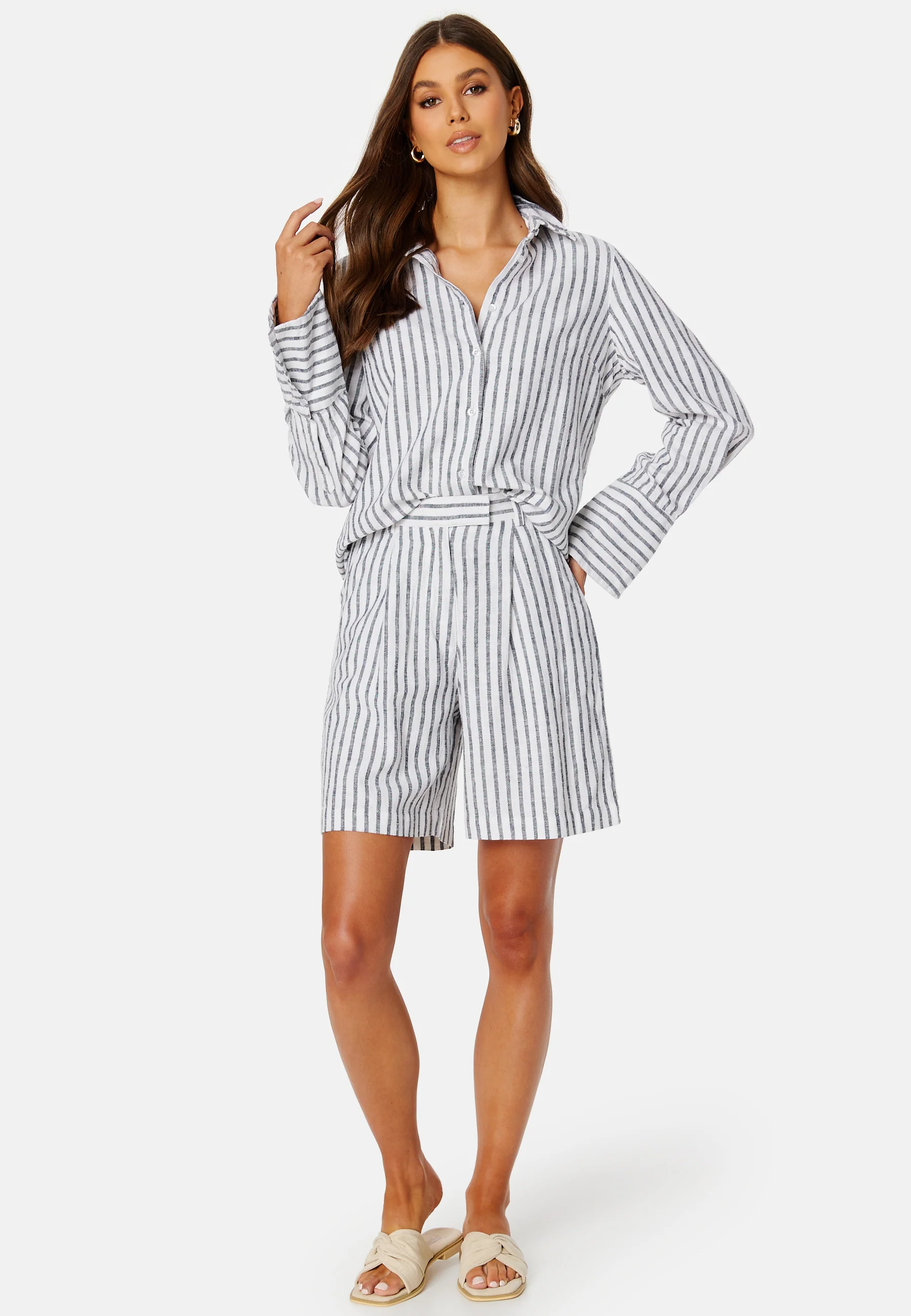 CC Linen striped shirt - Image 6