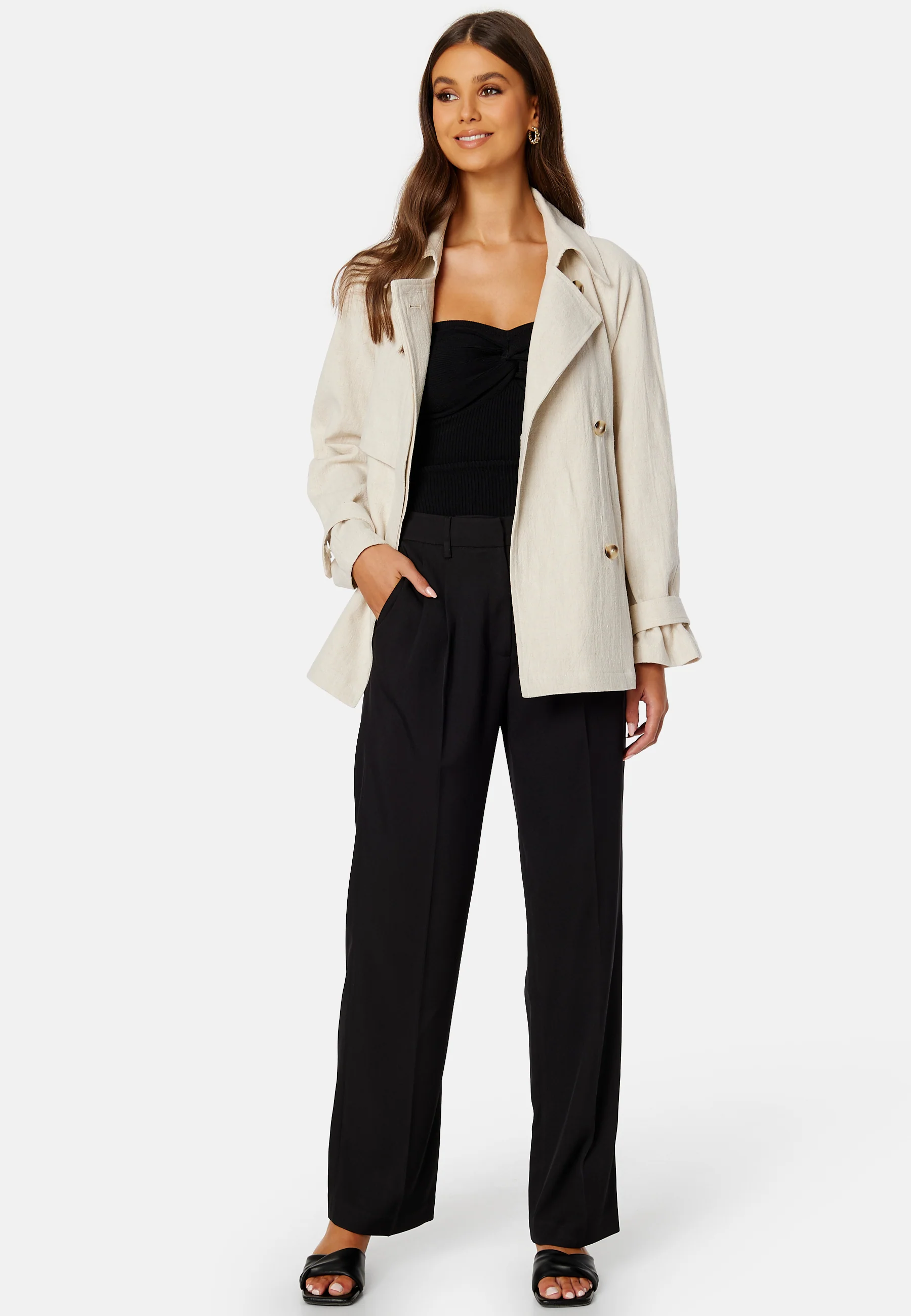 CC Linen Trenchcoat - Image 2