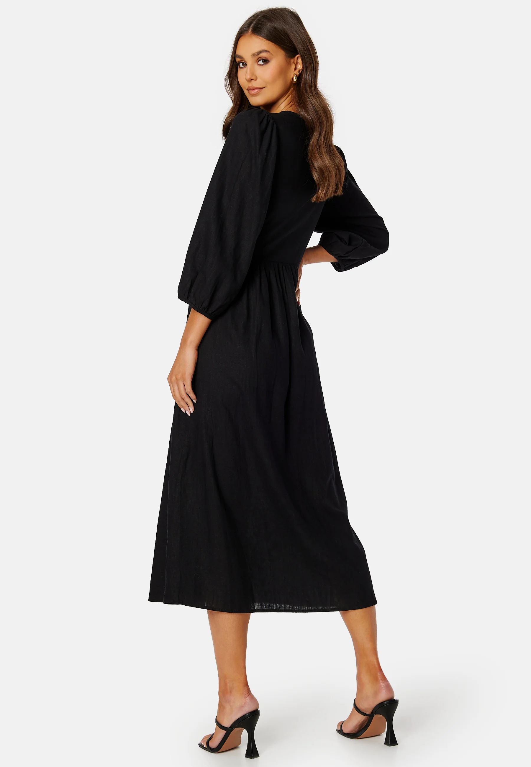 CC Linen wrap dress - Image 4