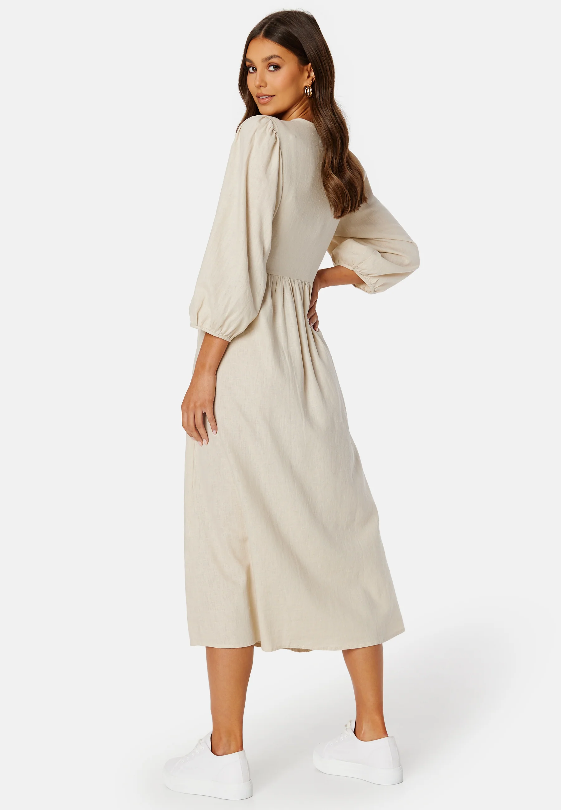 CC Linen wrap dress - Image 4